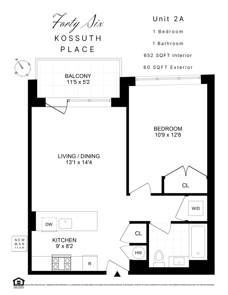 46 KOSSUTH Place Unit: 2A