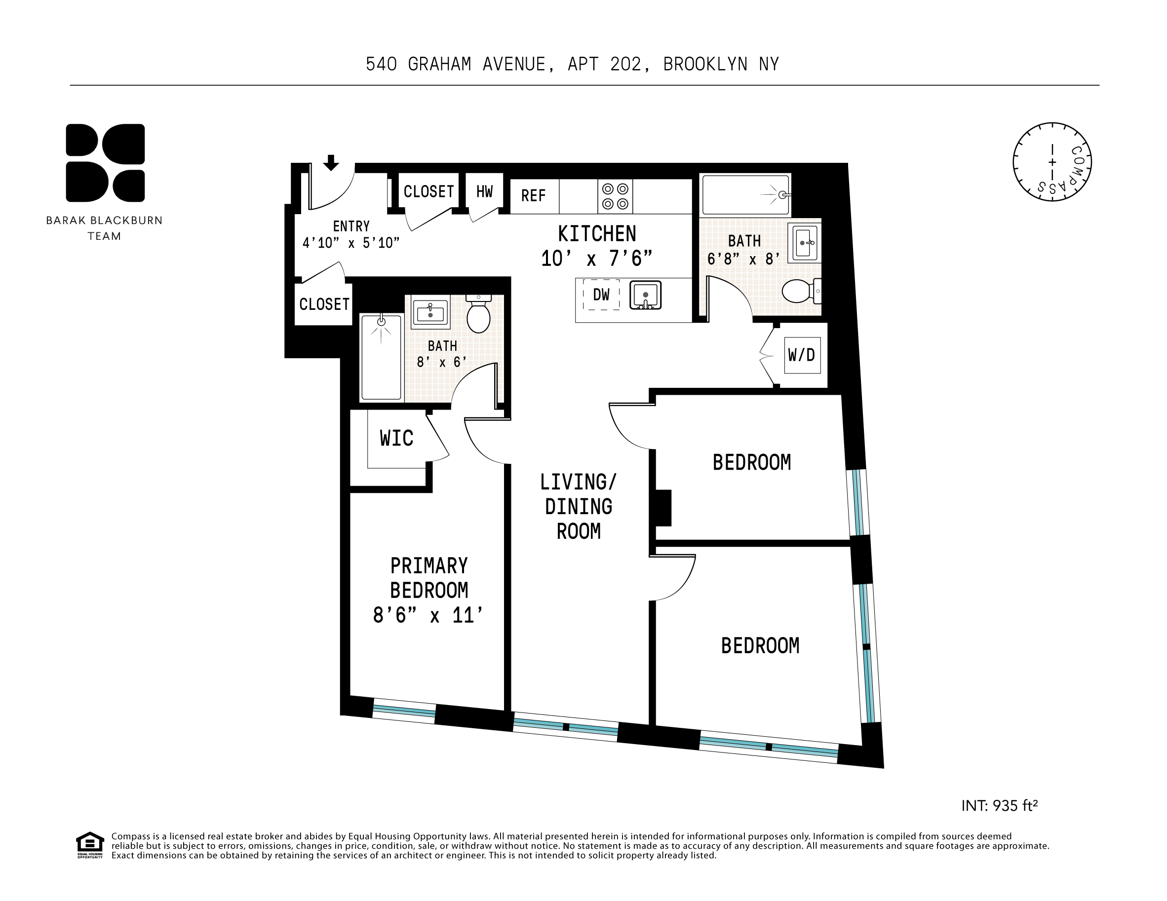 540 Graham Avenue Unit: 202