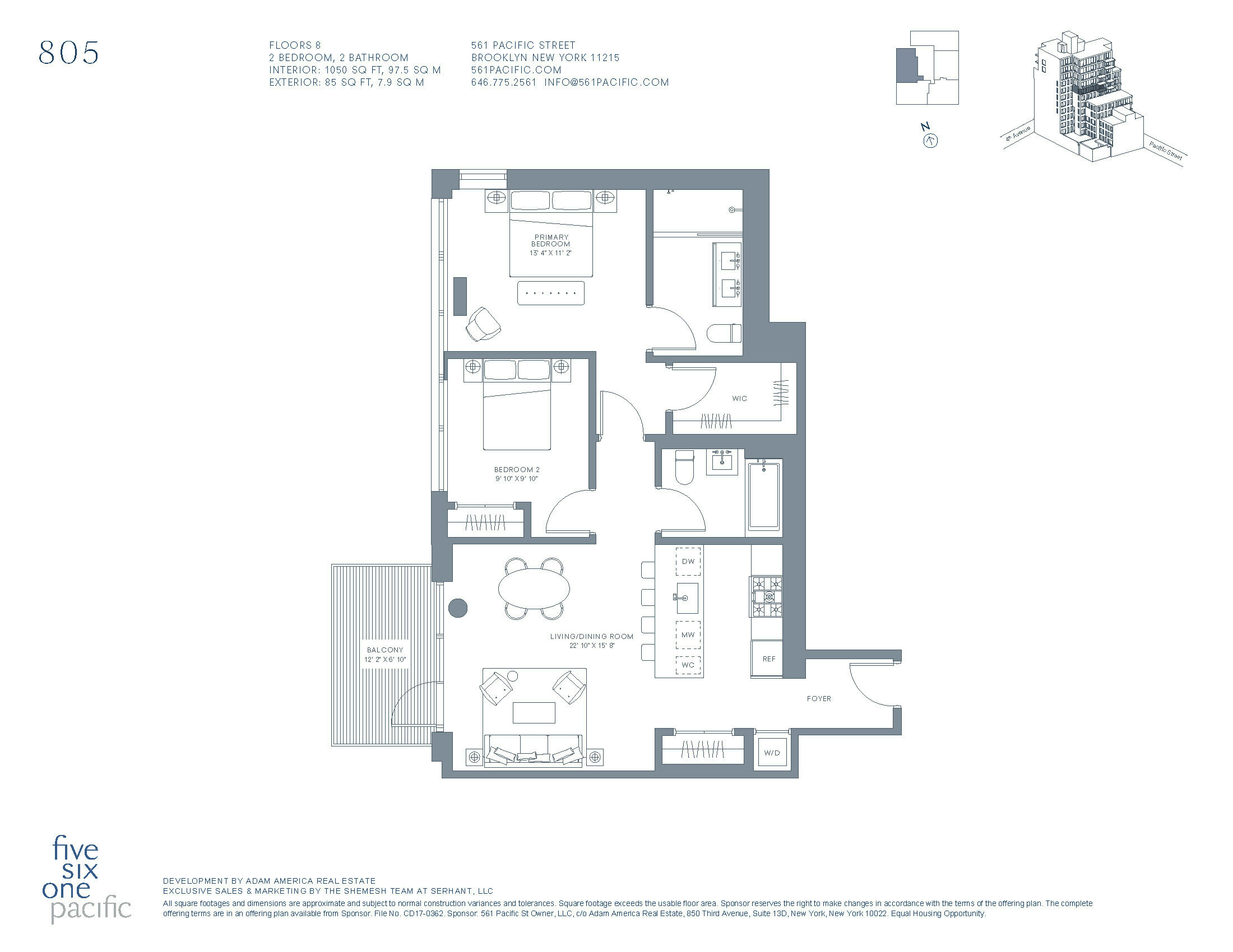 561 Pacific Street 805