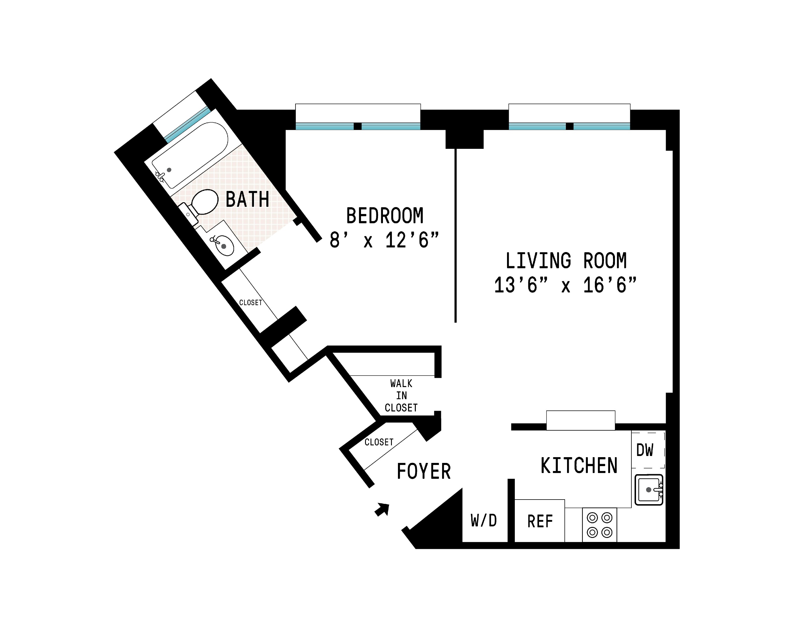 21 S END Avenue Unit: 443