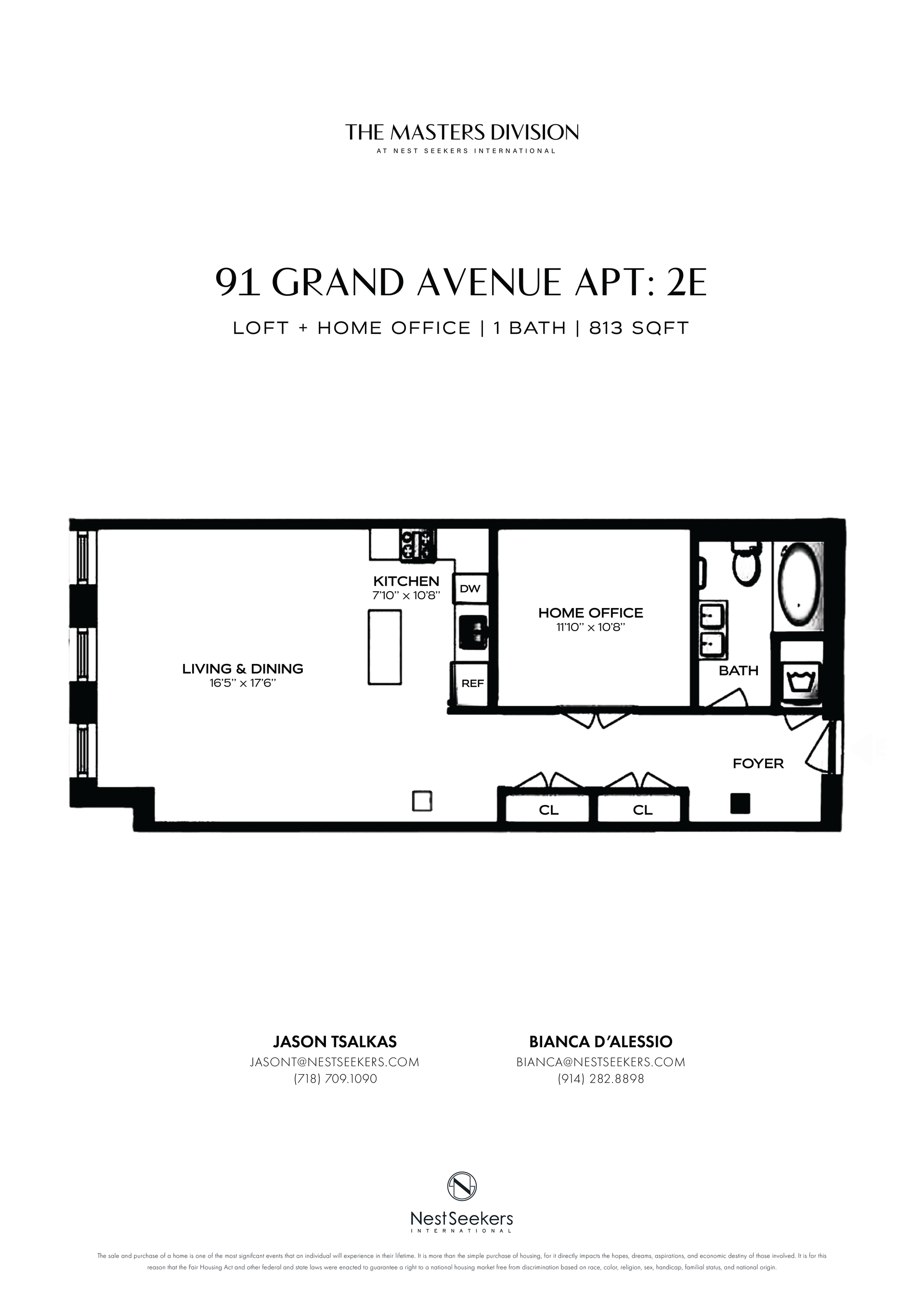 91 Grand Avenue Unit: 2-E