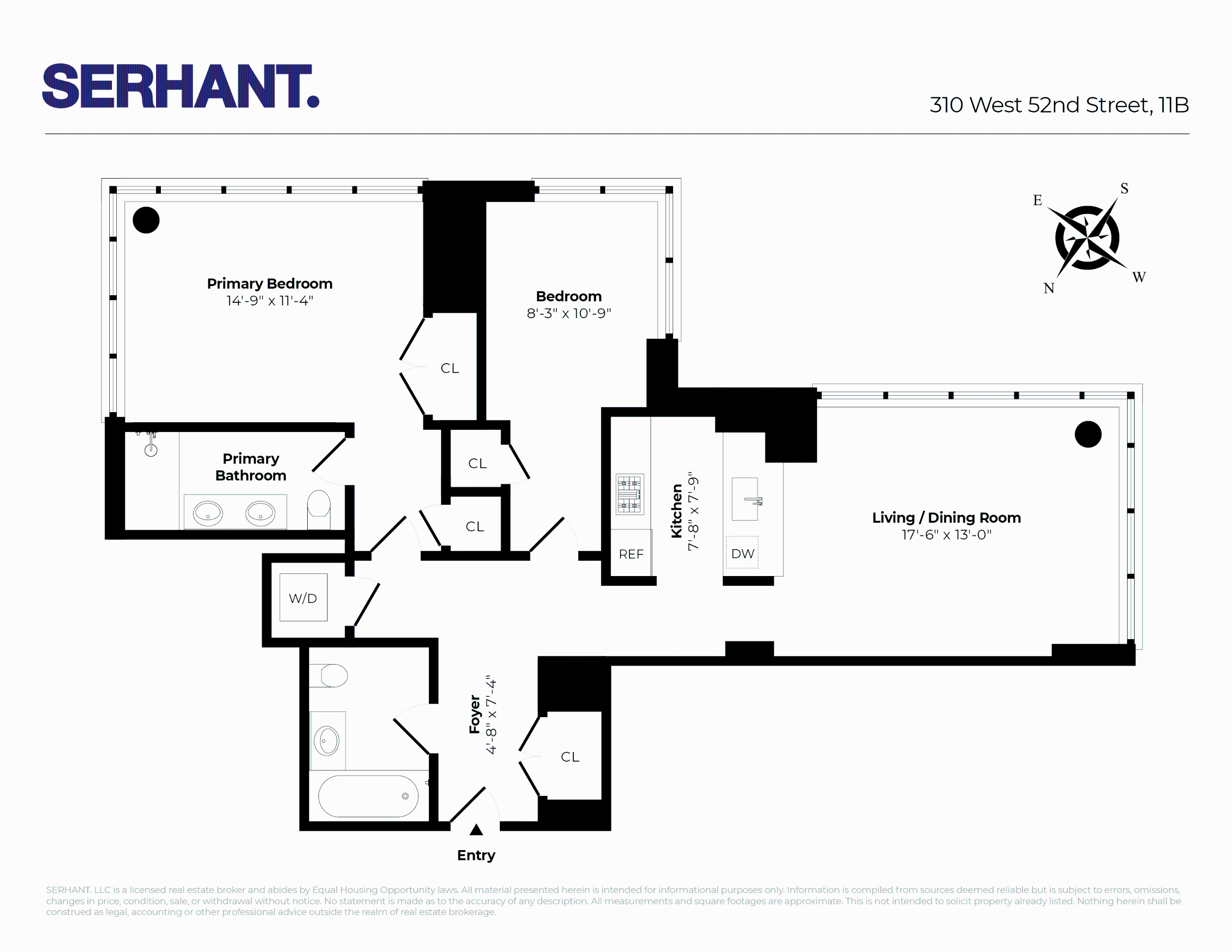 310 W 52ND Street Unit: 11B