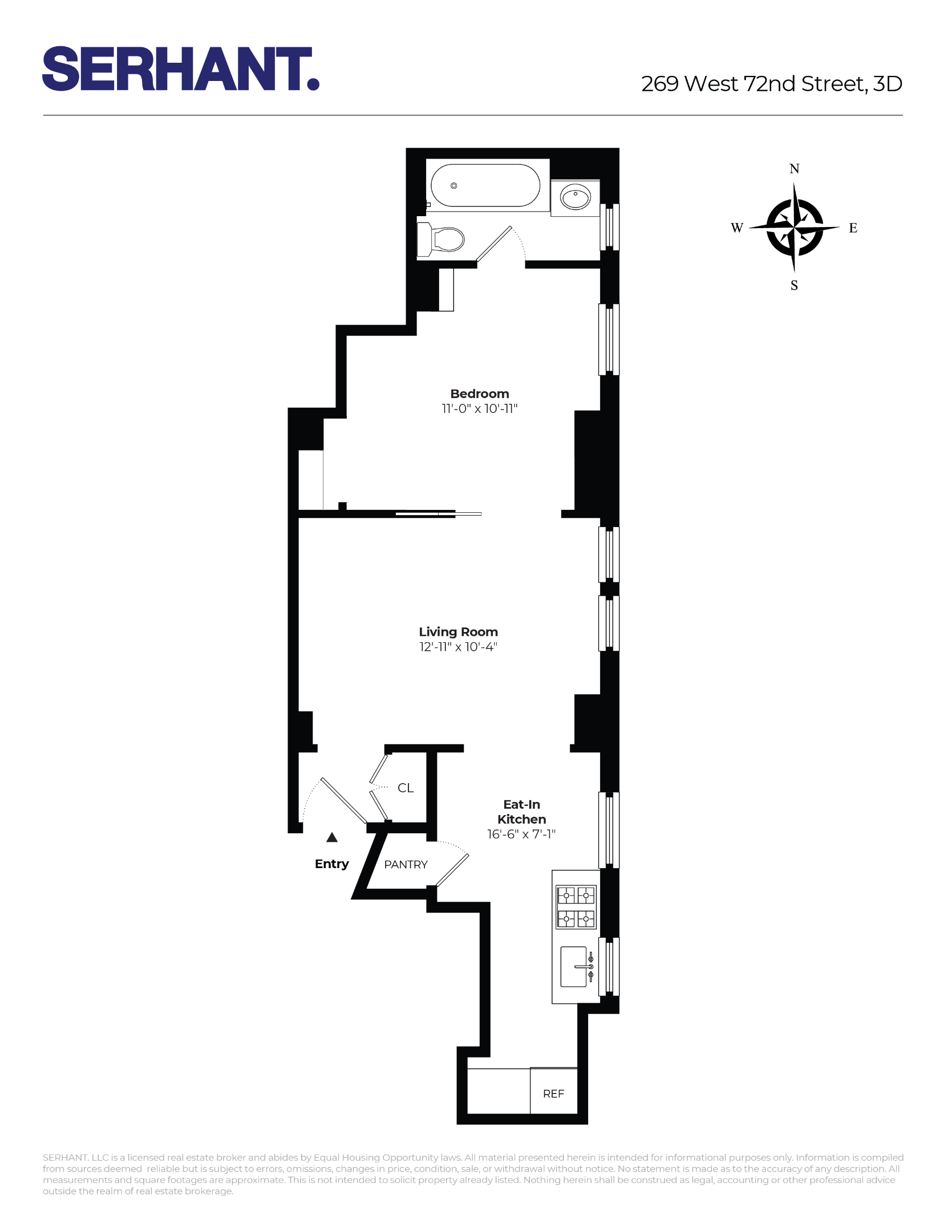 269 W 72ND Street Unit: 3D