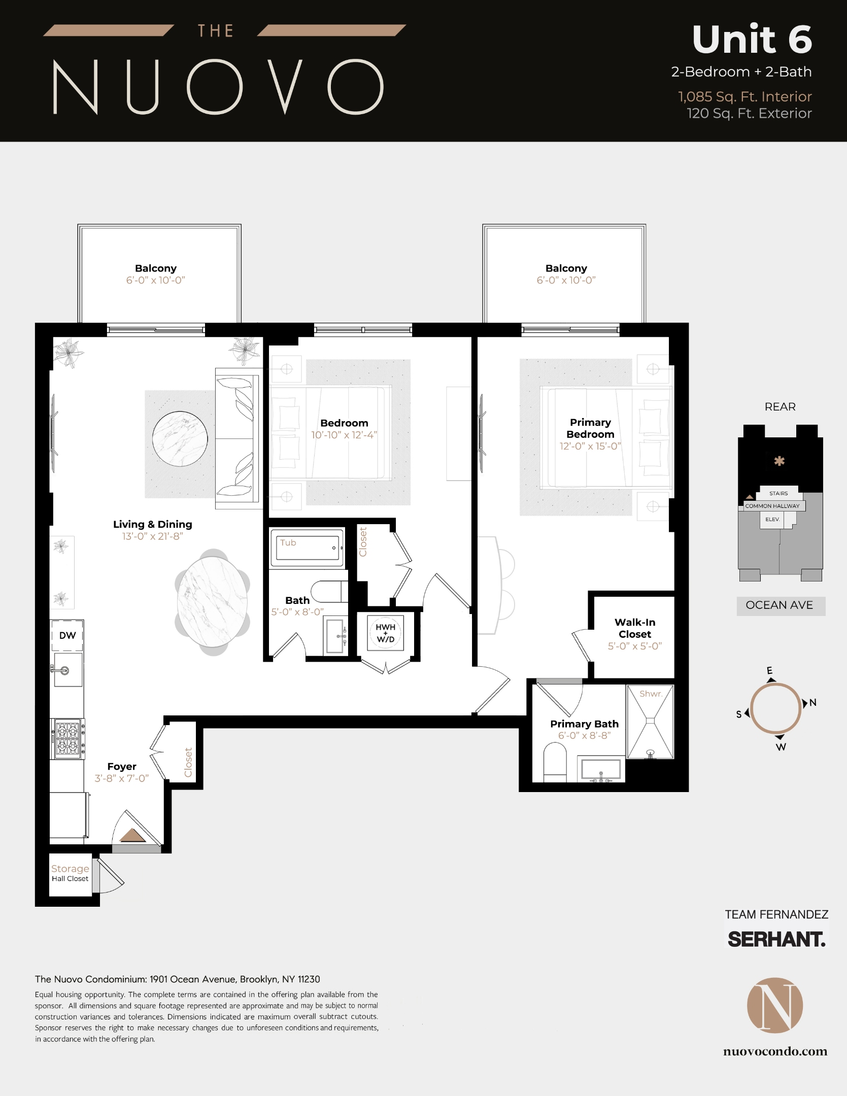 1901 OCEAN Avenue Unit: 6