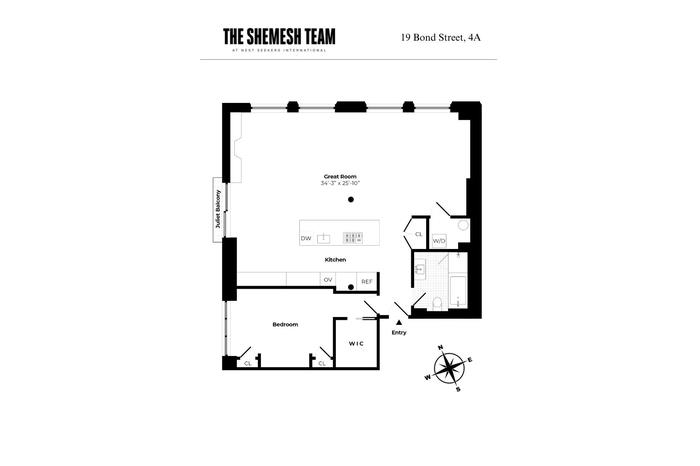 19 Bond Street Unit: 4A