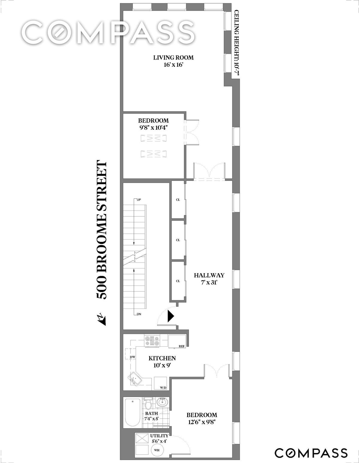 500 Broome Street Unit: 5