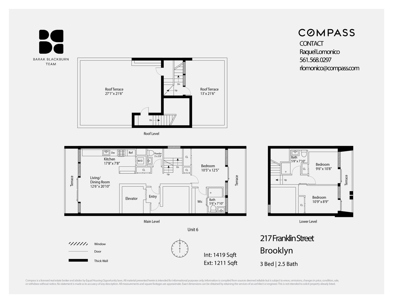 217 Franklin Street Unit: PH4