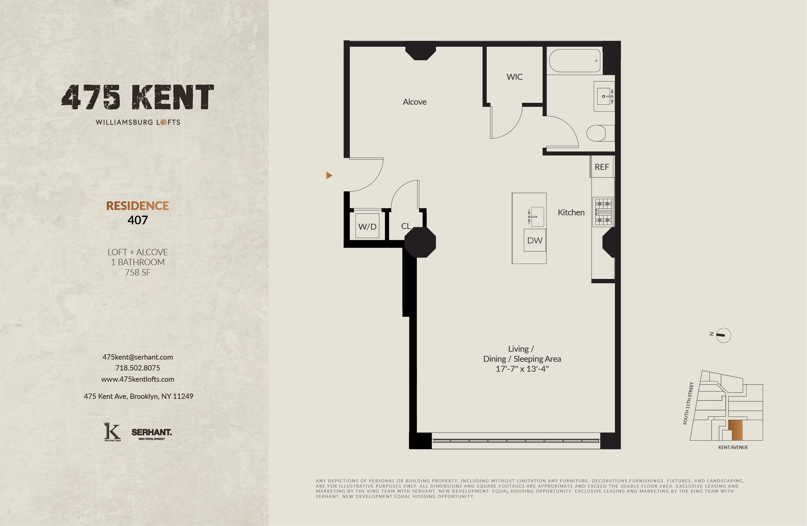 475 Kent Avenue Unit: 407