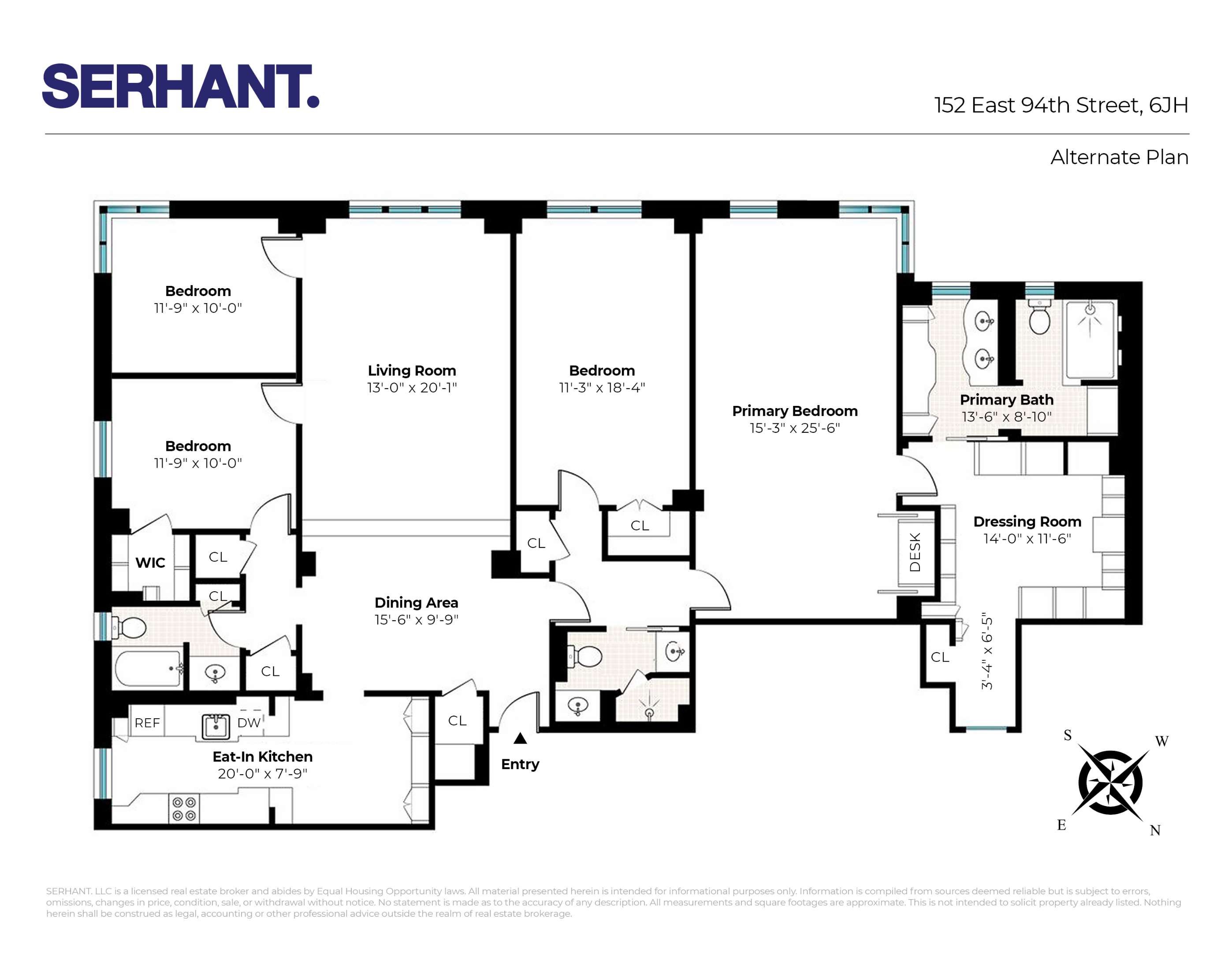 152 E 94TH Street Unit: 6JH
