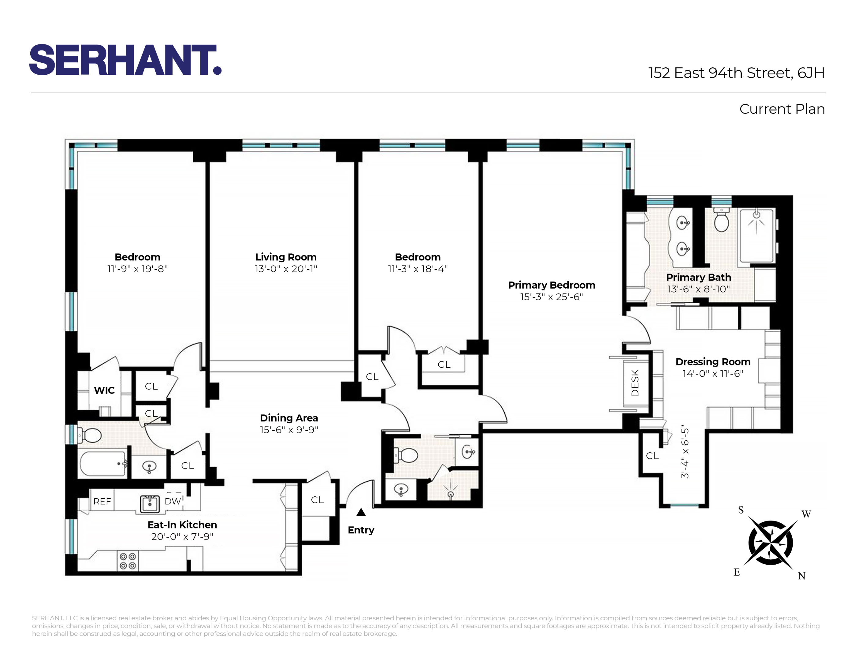 152 E 94TH Street Unit: 6JH