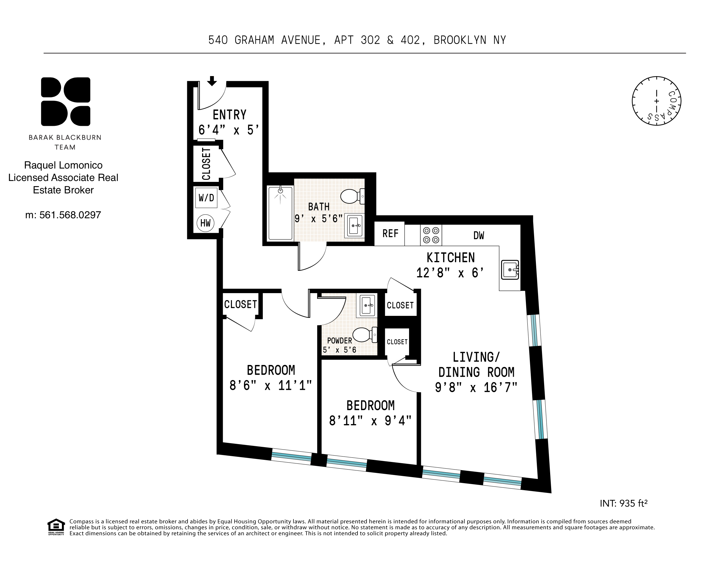 540 Graham Avenue Unit: 302
