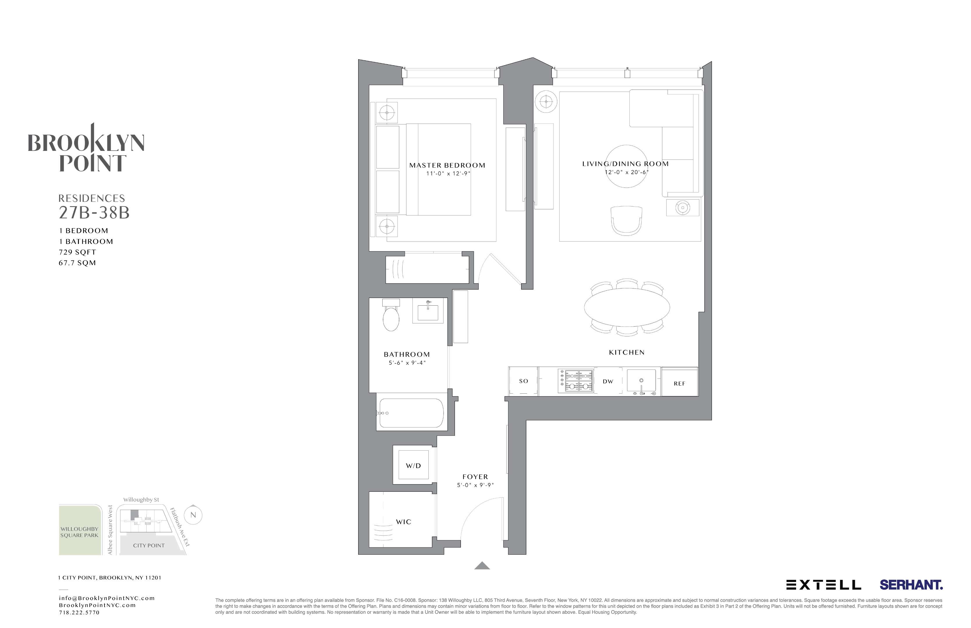 1 City Point Unit: 37b