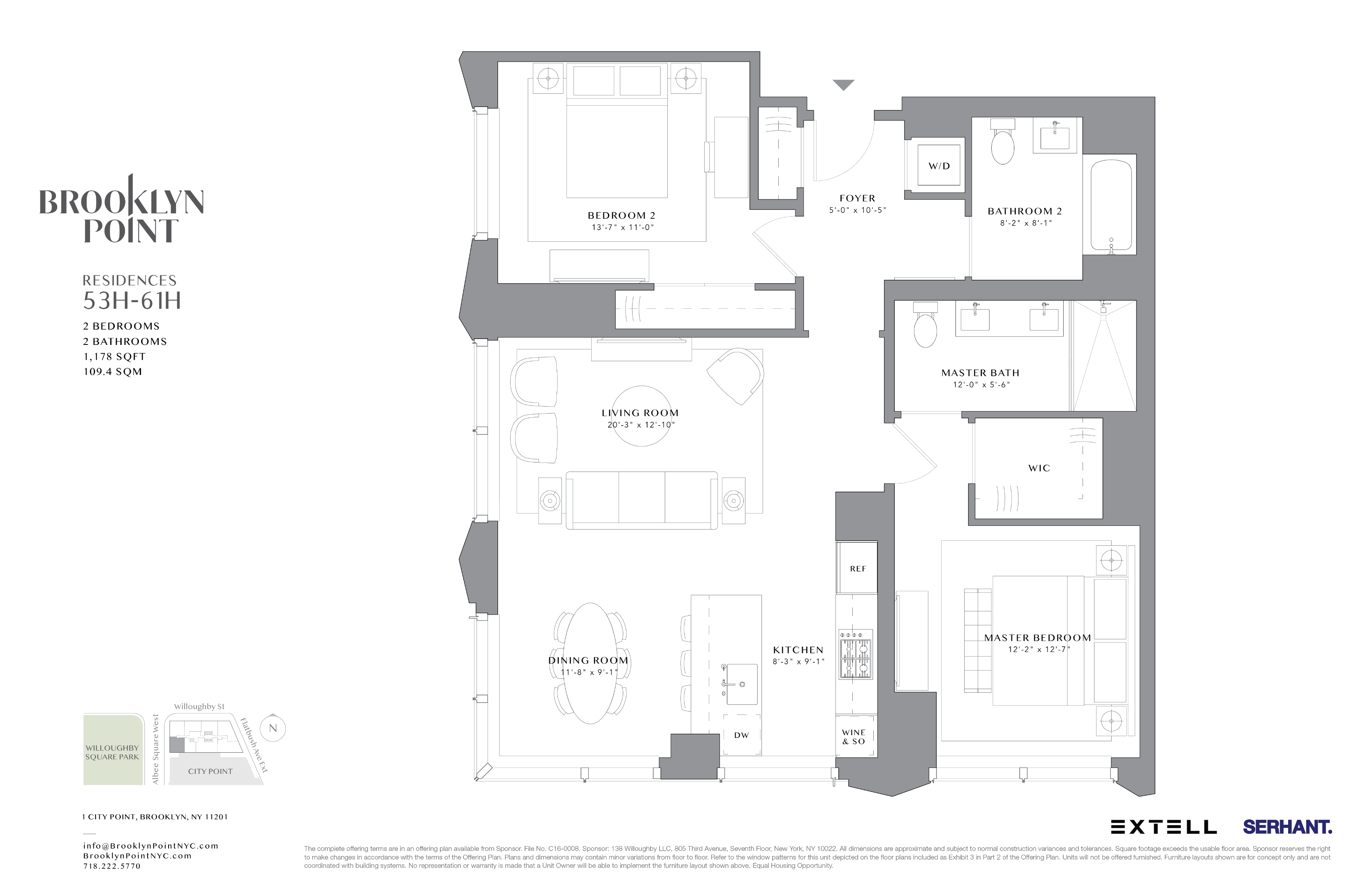 1 City Point Unit: 57H