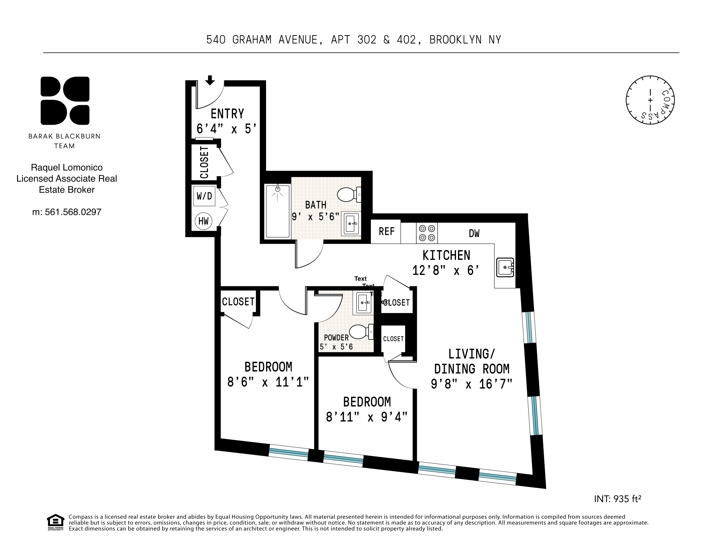 540 Graham Avenue Unit: 402