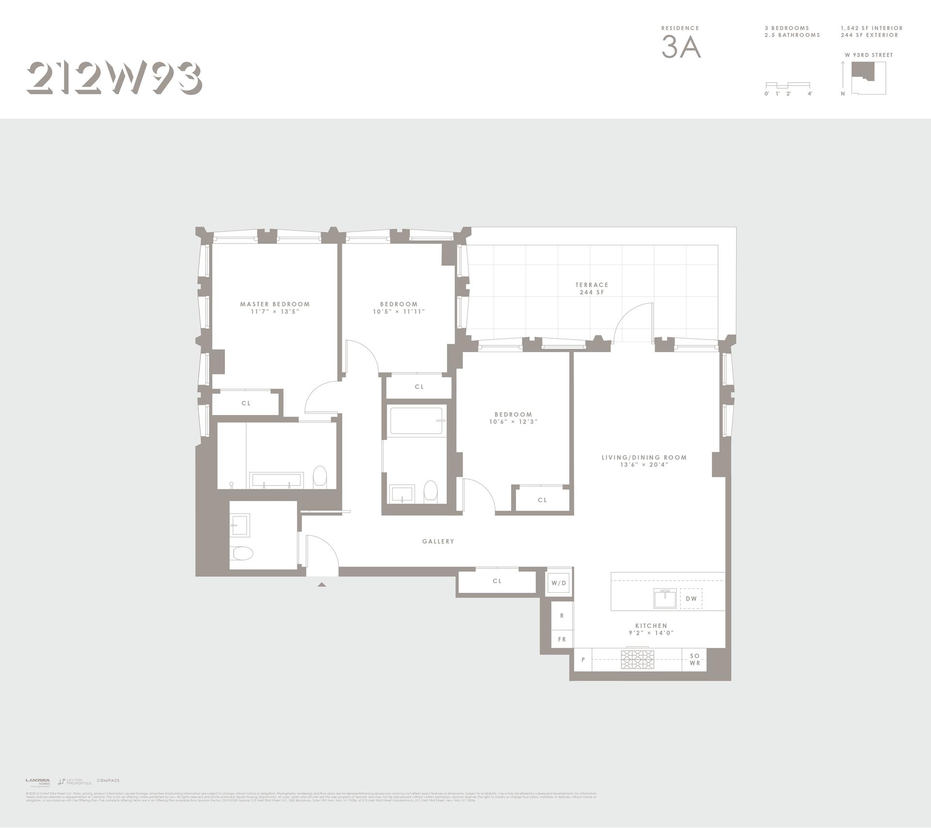 212 W 93RD Street 3A