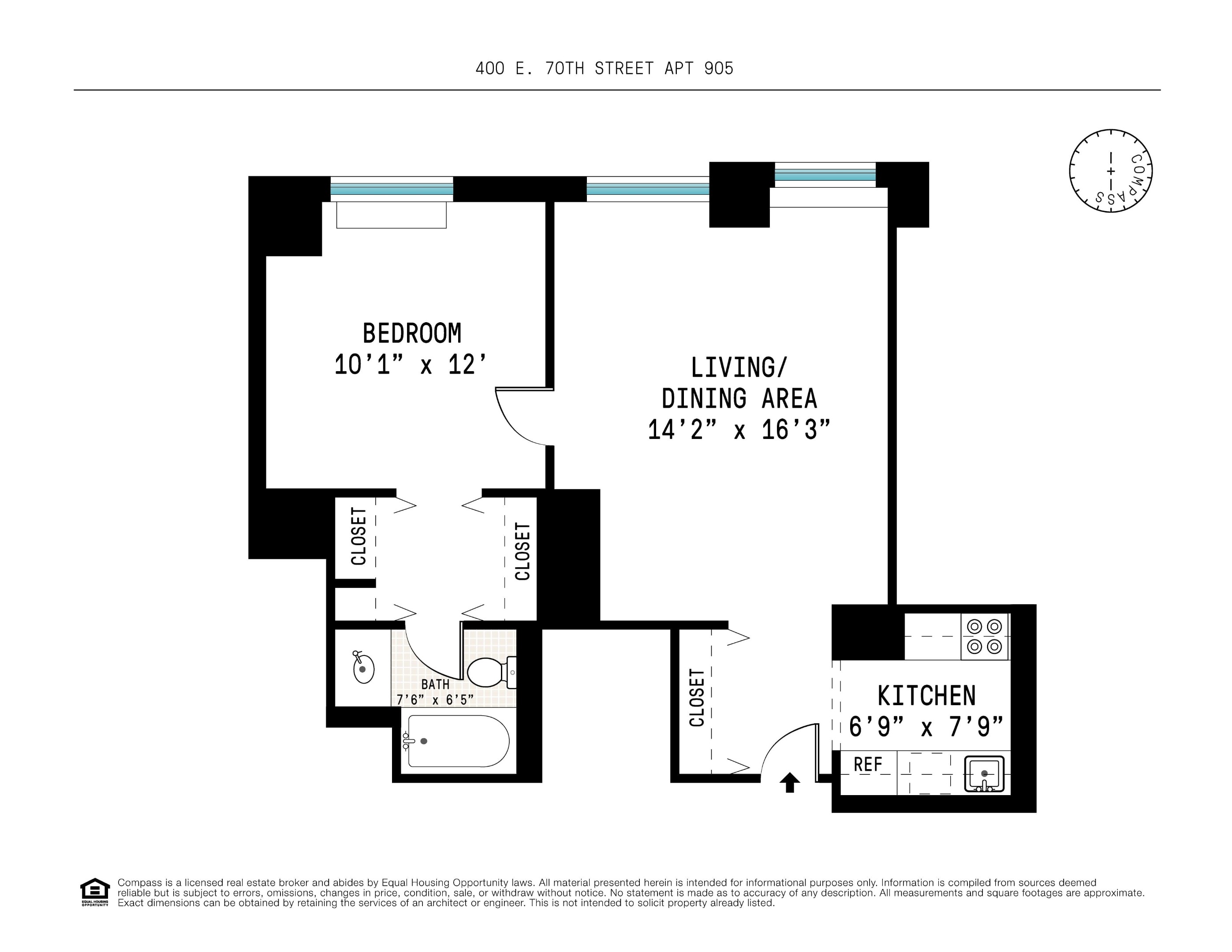 400 E 70th Street Unit: 905