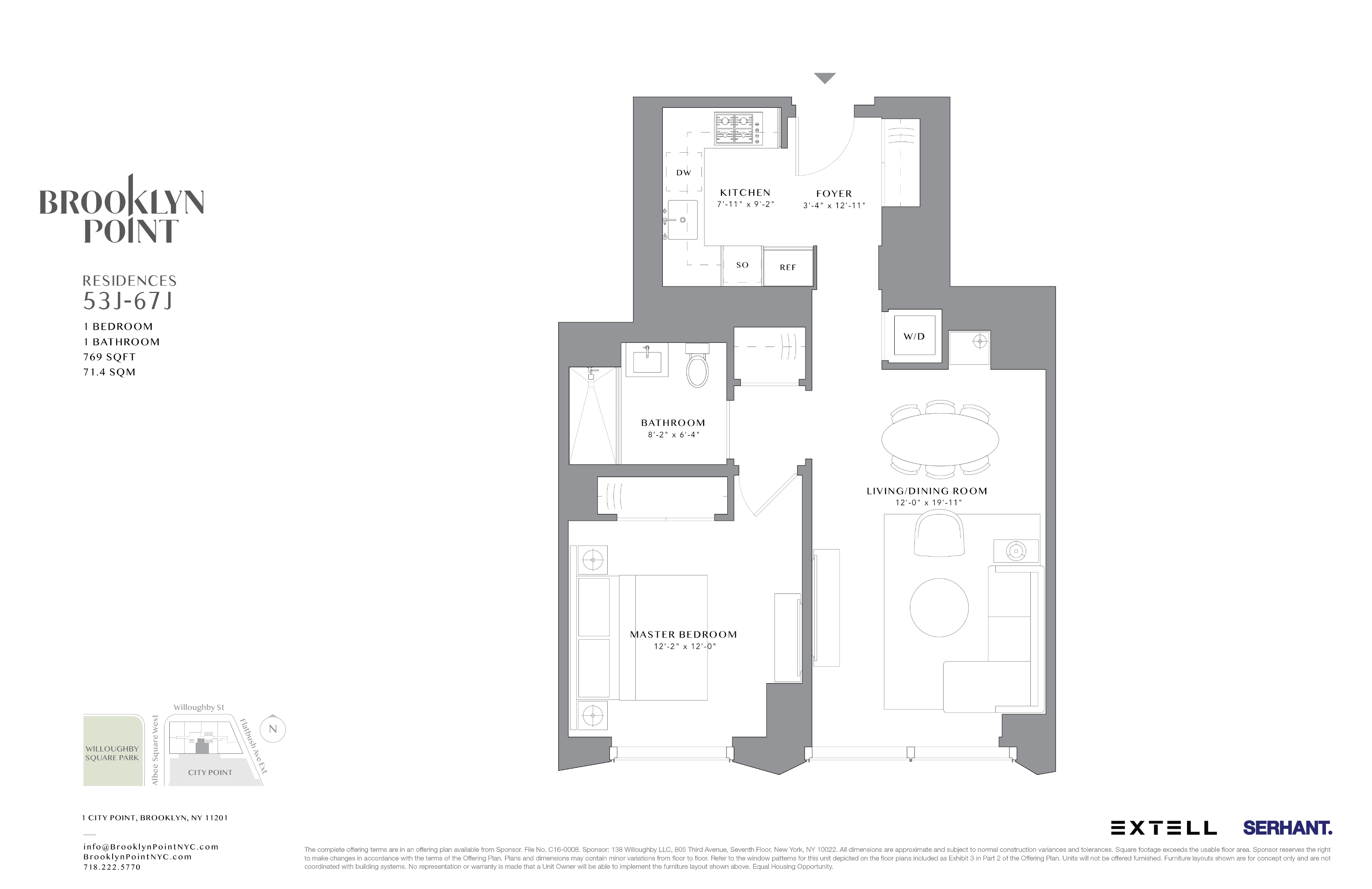1 CITY Point Unit: 57J