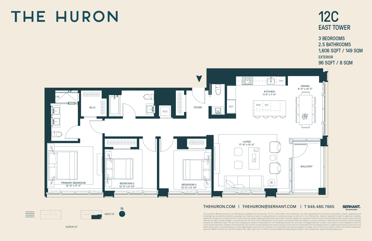 29 Huron Street Unit: 12C-E