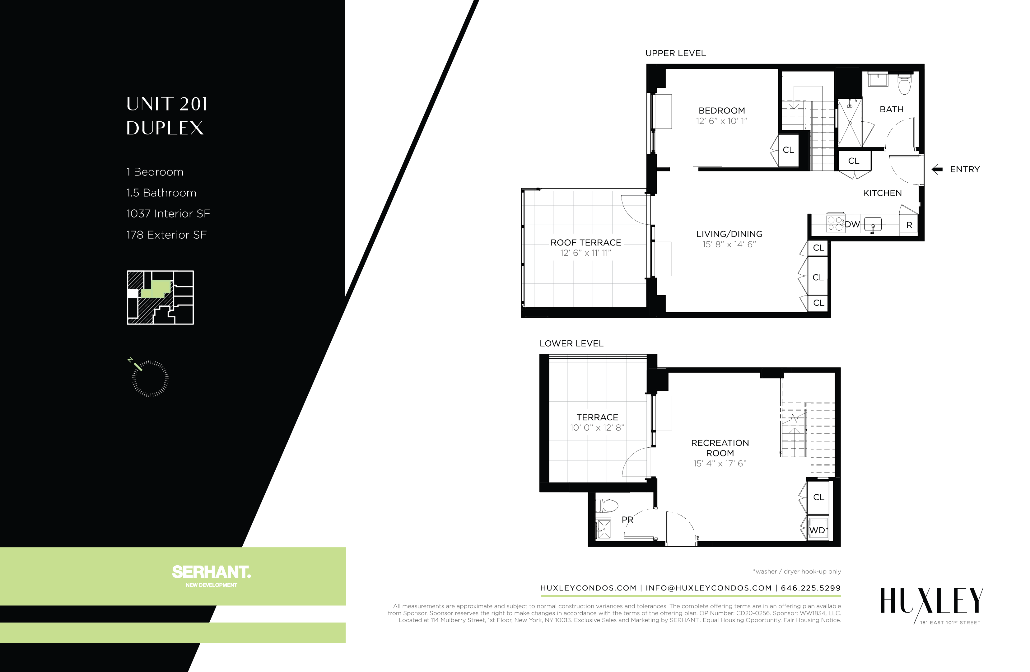 181 E 101st Street Unit: 201