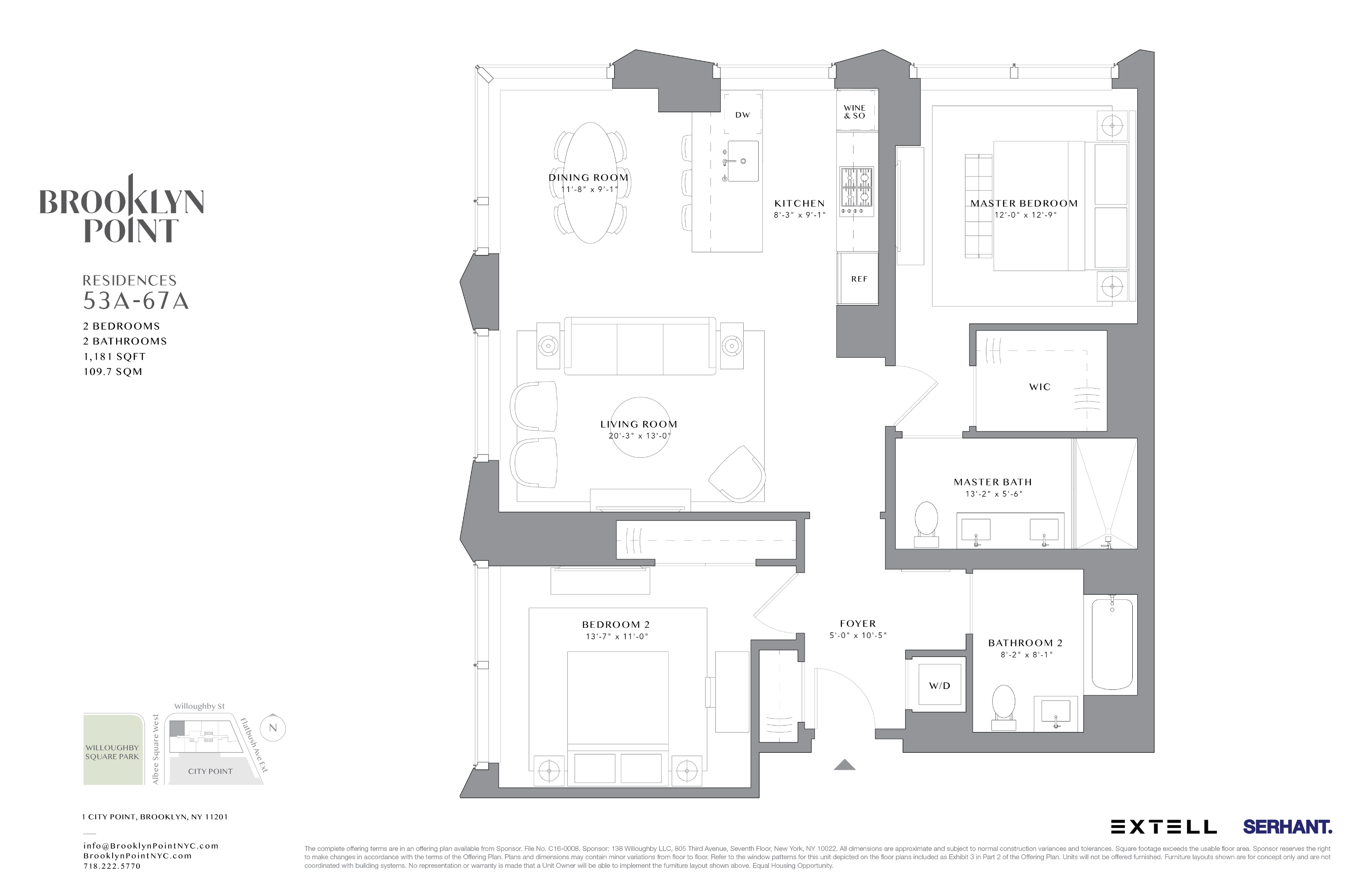 1 CITY Point Unit: 53A