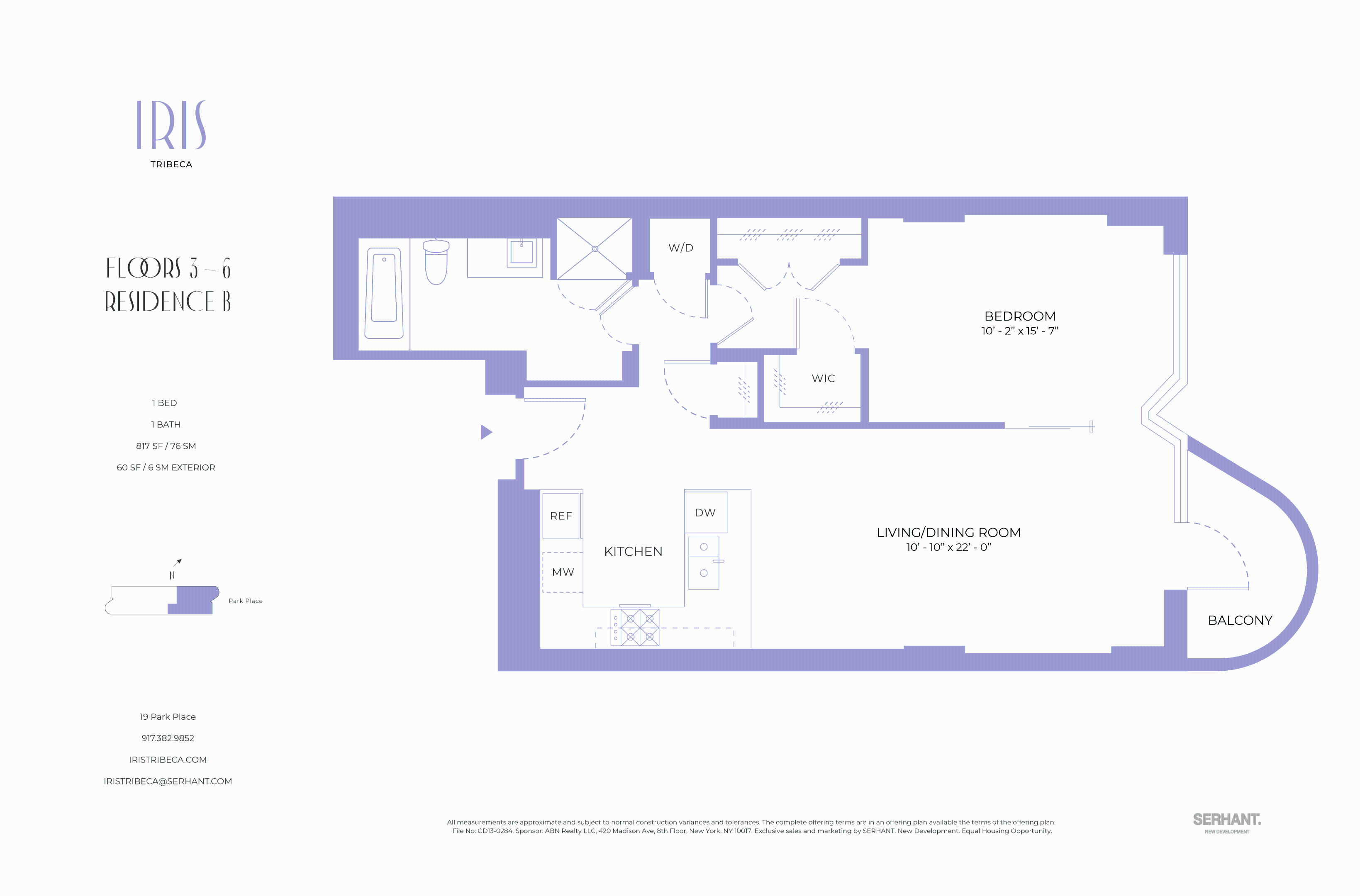 19 PARK Place Unit: 4B