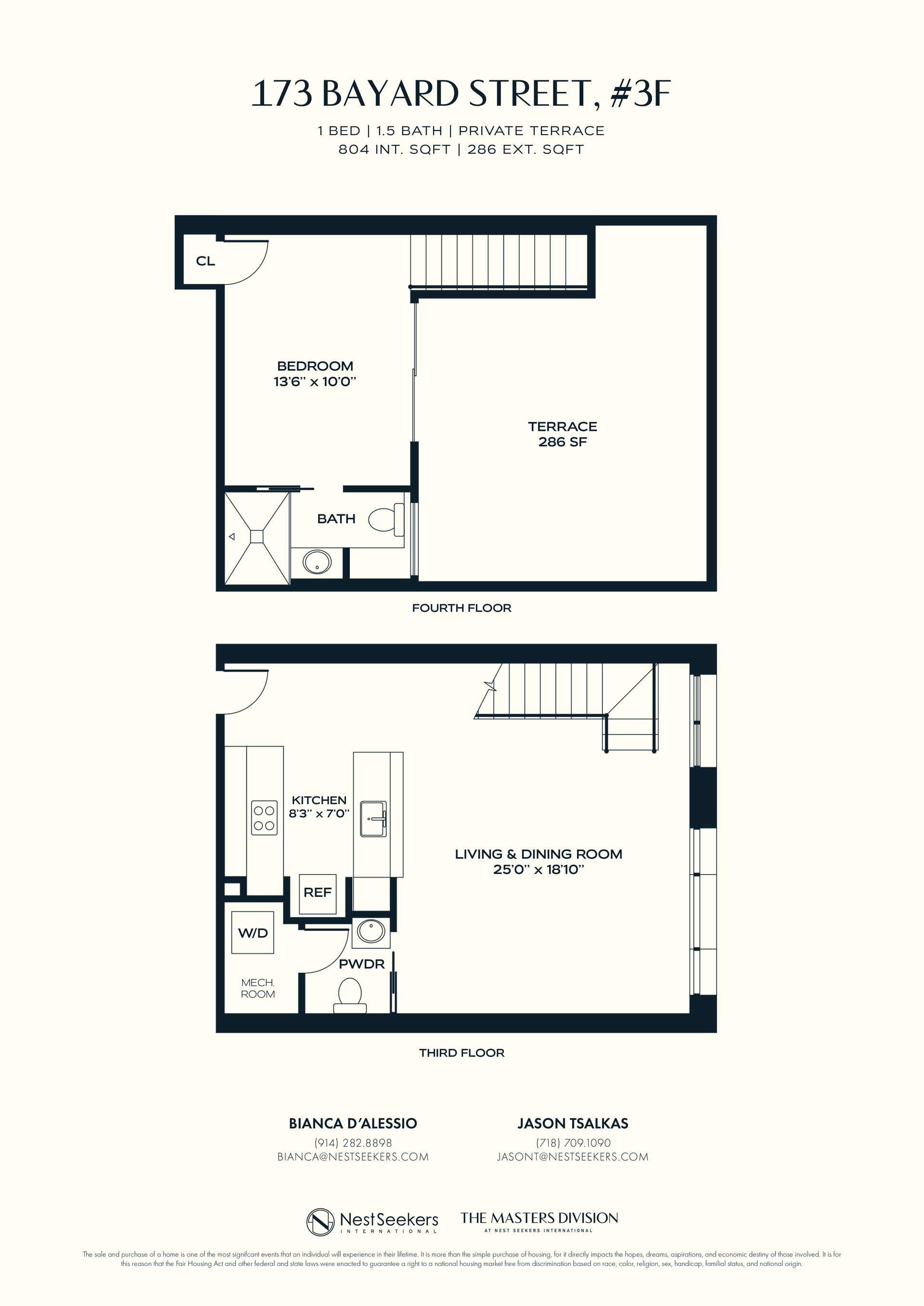 173 Bayard Street Unit: 3-F