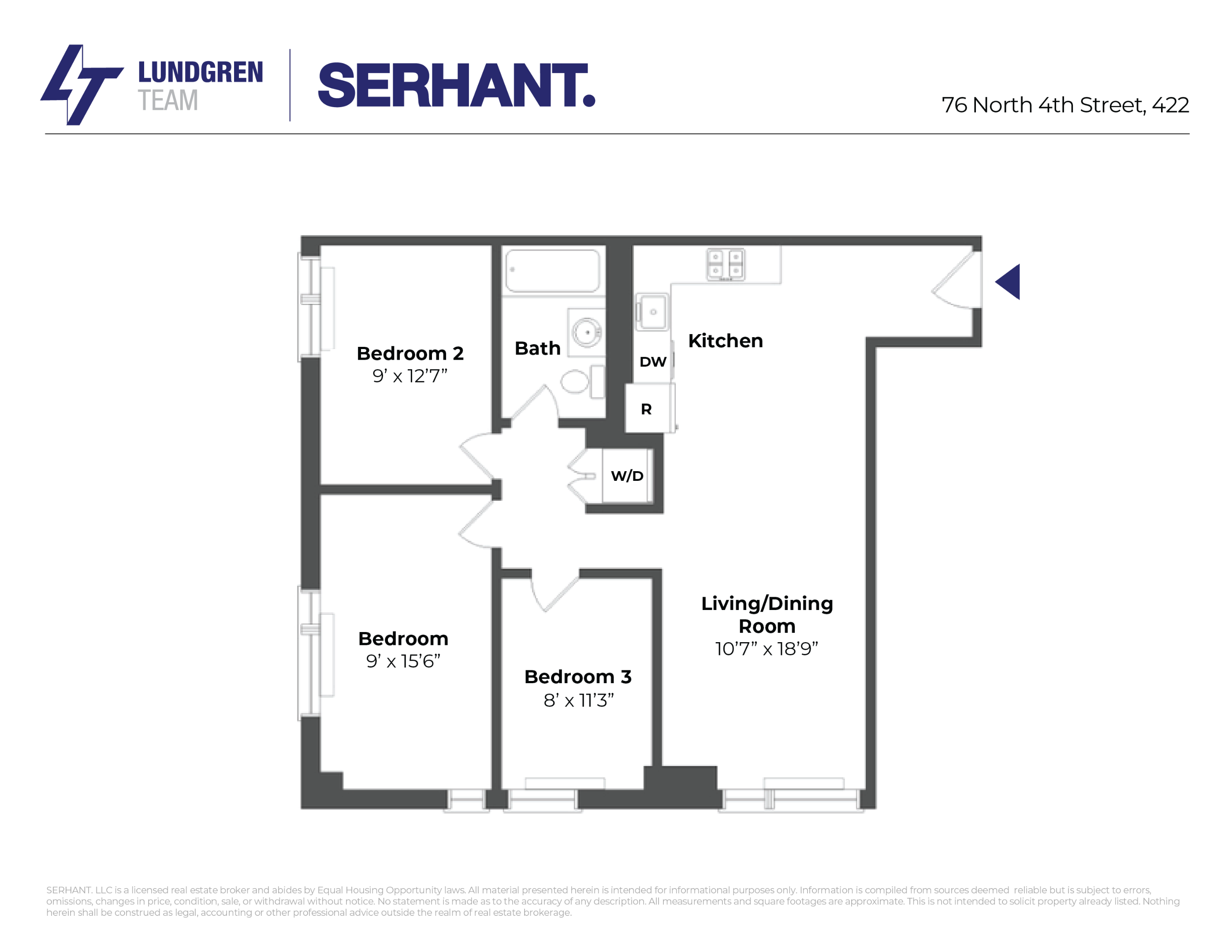 76 N 4th Street Unit: 422