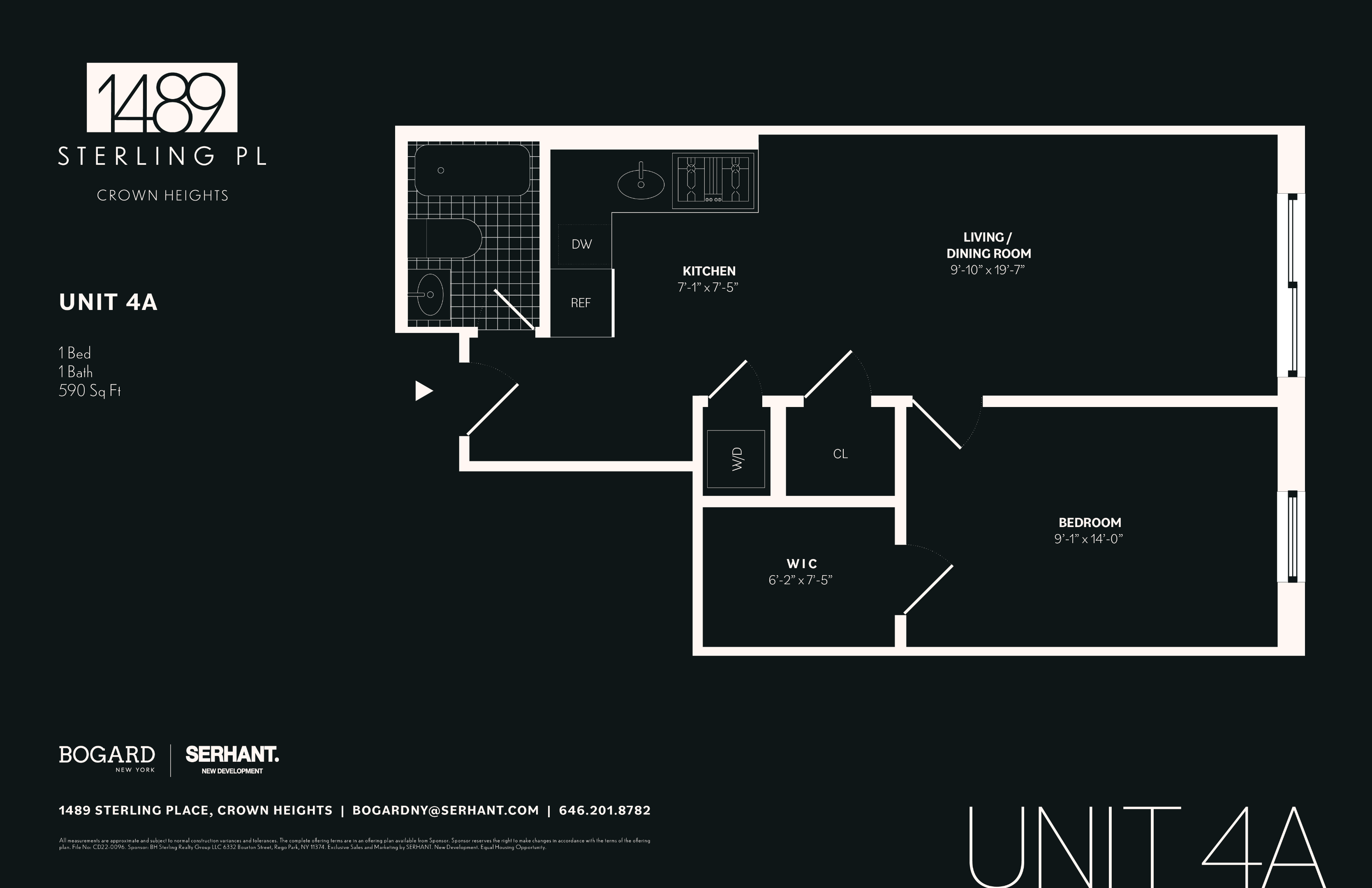 1489 Sterling Place Unit: PH4A