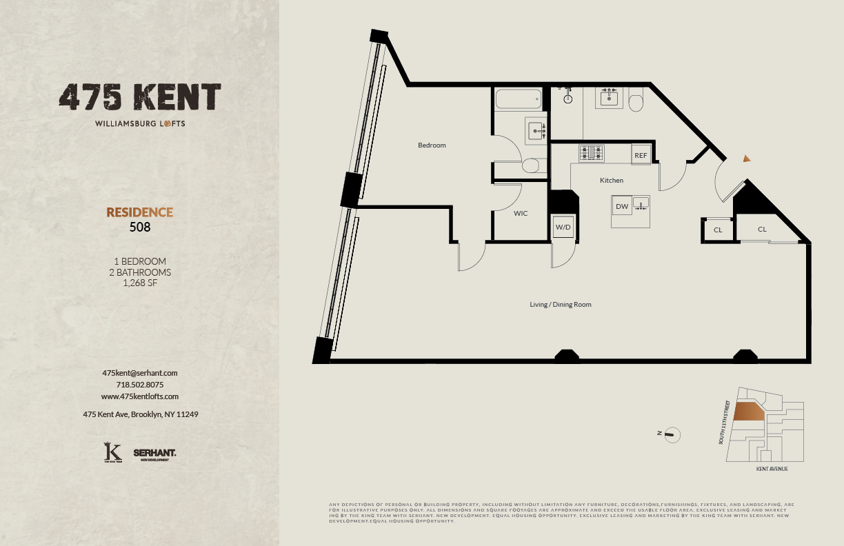 475 Kent Avenue Unit: 508