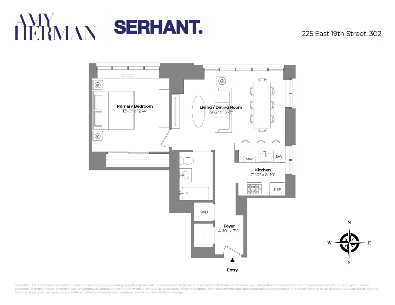 225 East 19th Street Unit: 302