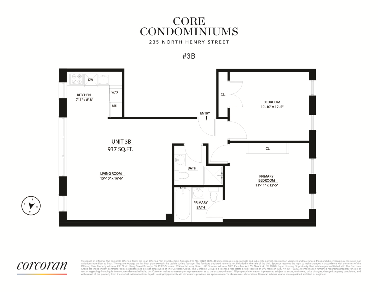235 North Henry Street Unit: 3B