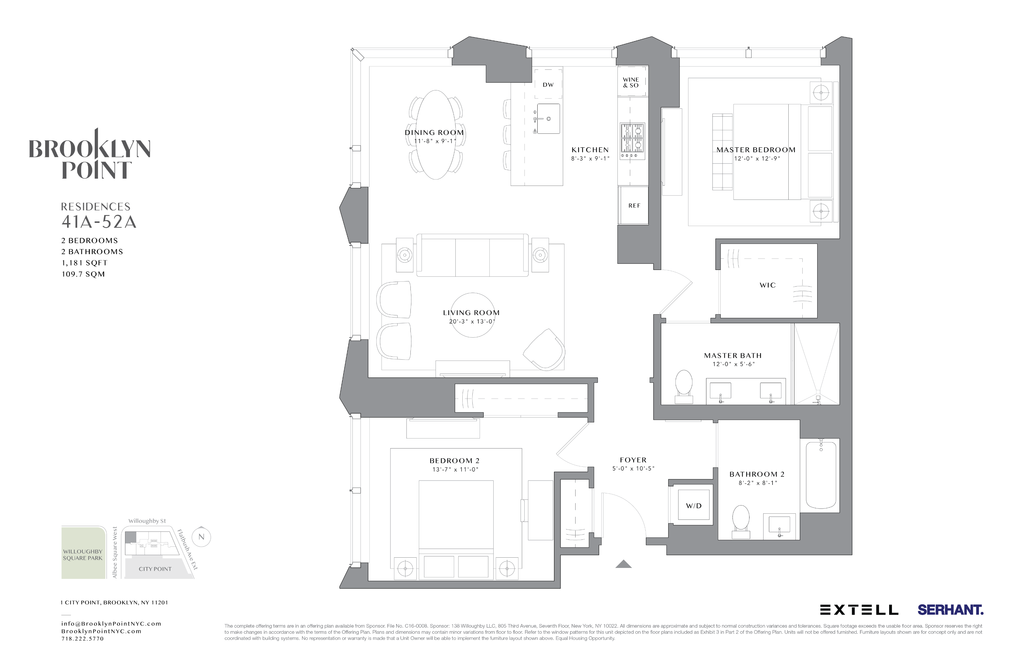 1 City Point Unit: 42A