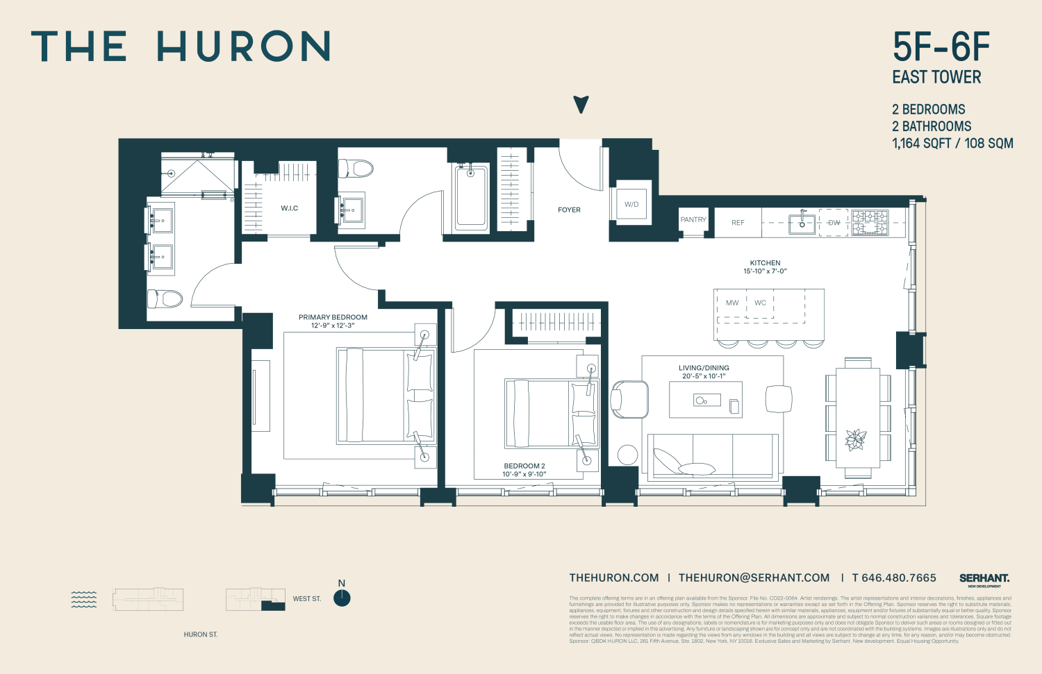 29 Huron Street Unit: 6FE