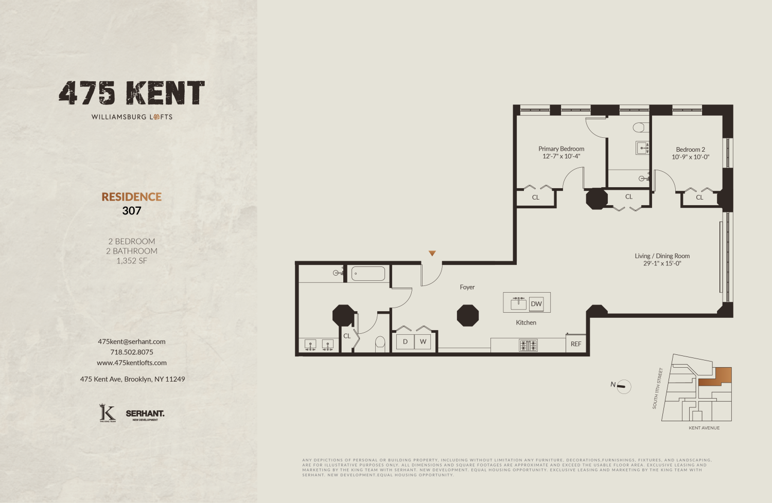 475 KENT Avenue Unit: 307