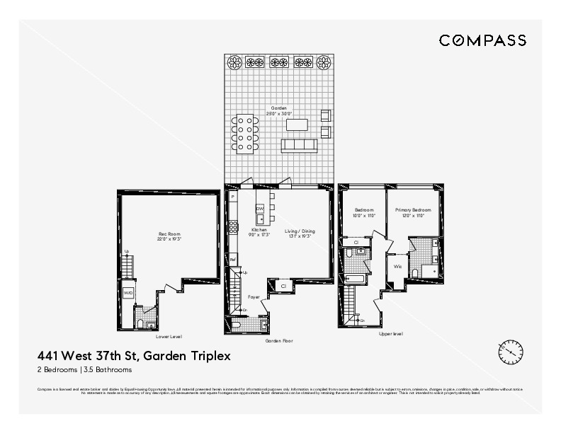 441 W 37th Street Unit: GARDEN