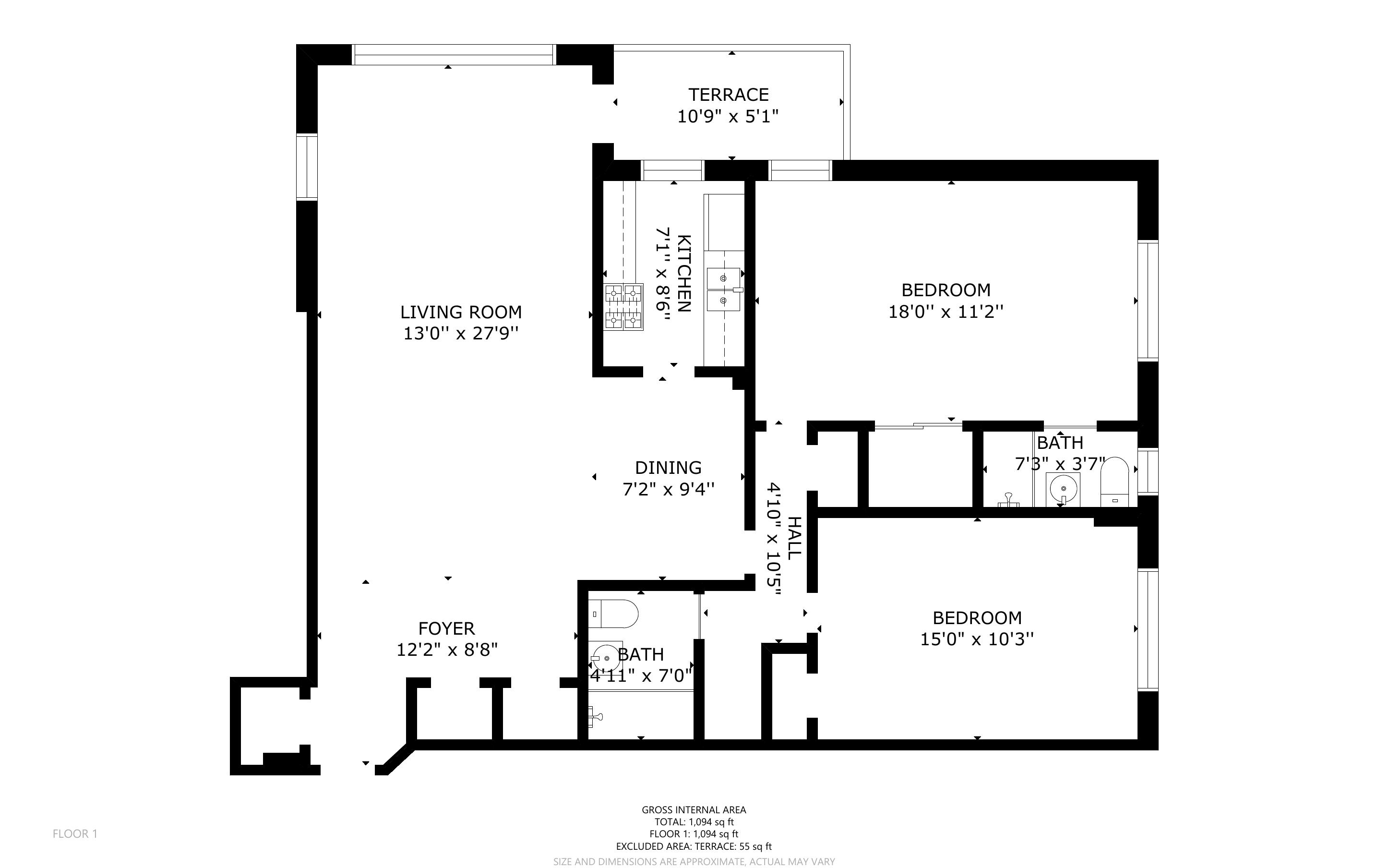 3750 Hudson Manor Terrace Unit: 5BE