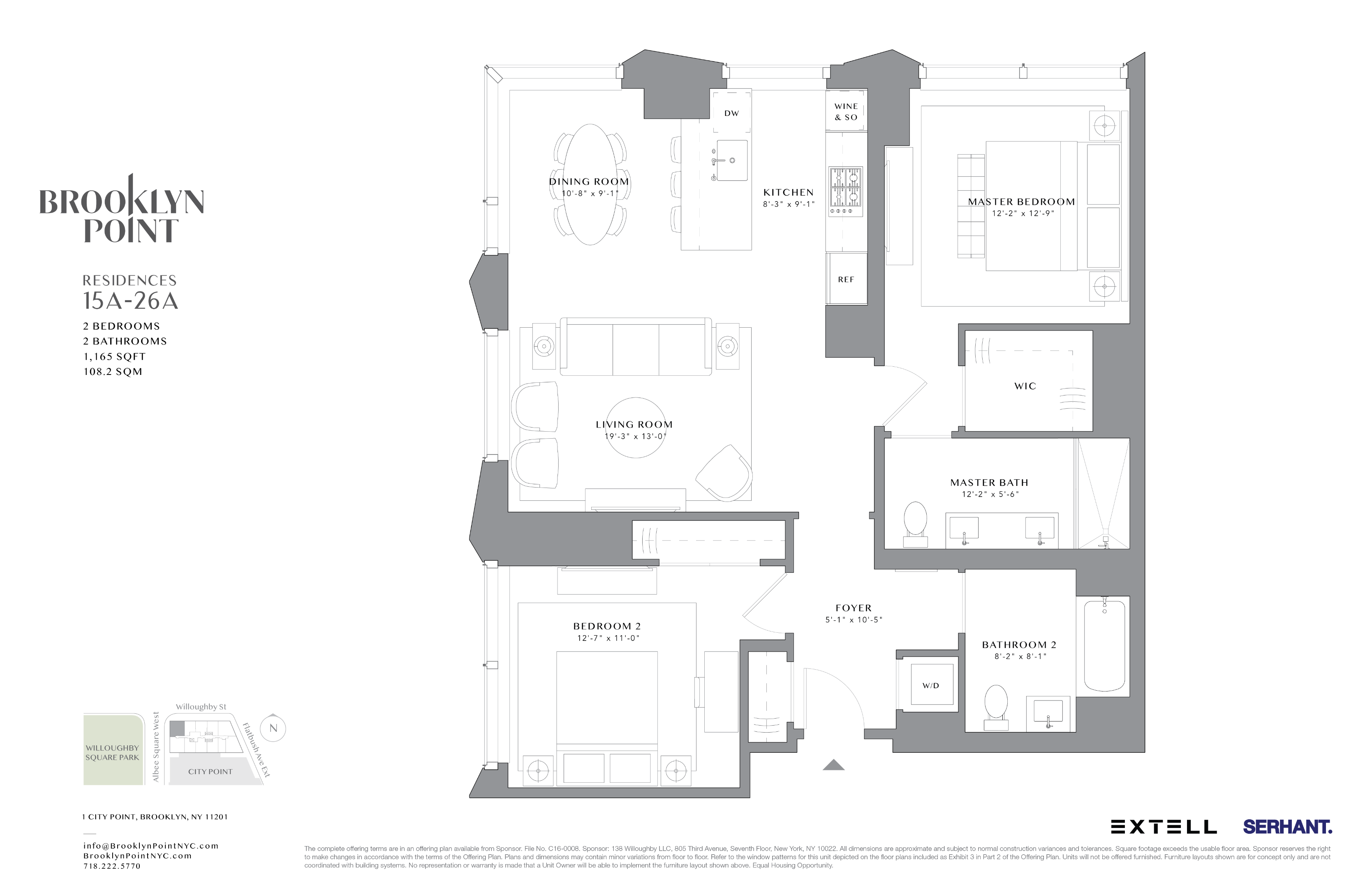 1 City Point Unit: 17A