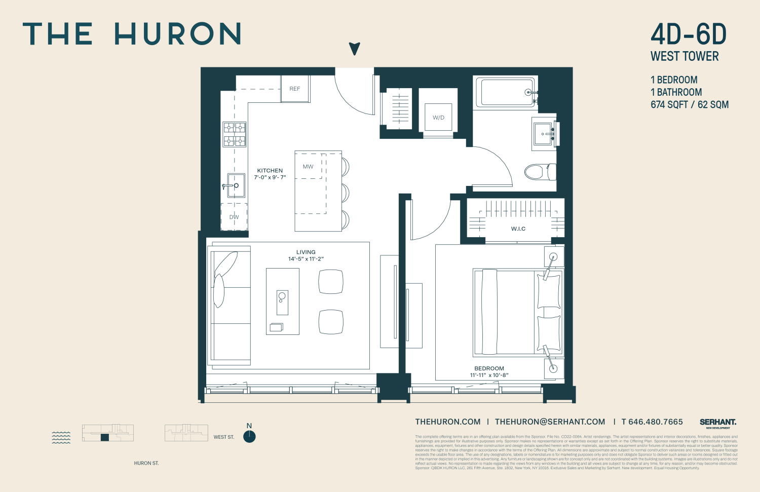 29 Huron Street Unit: 5DW