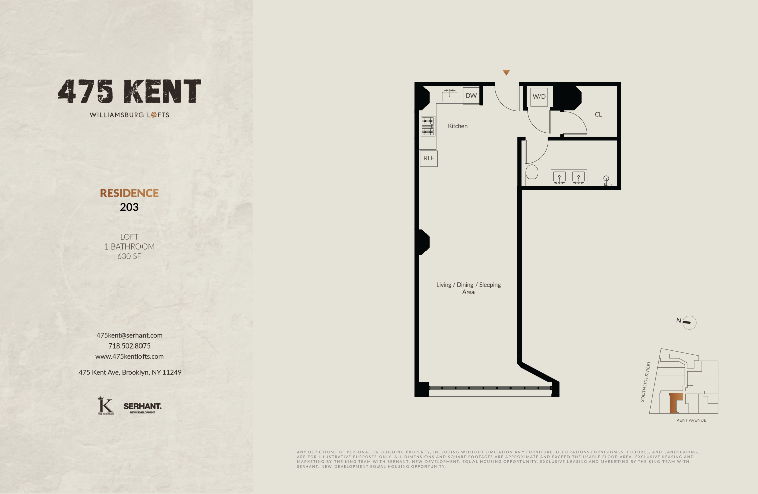 475 Kent Avenue Unit: 203
