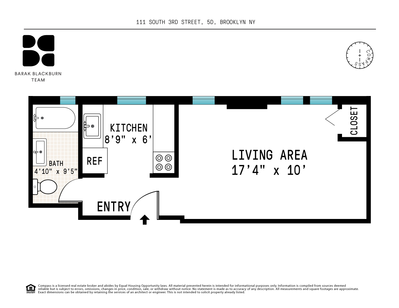 111 South 3rd Street Unit: 5D