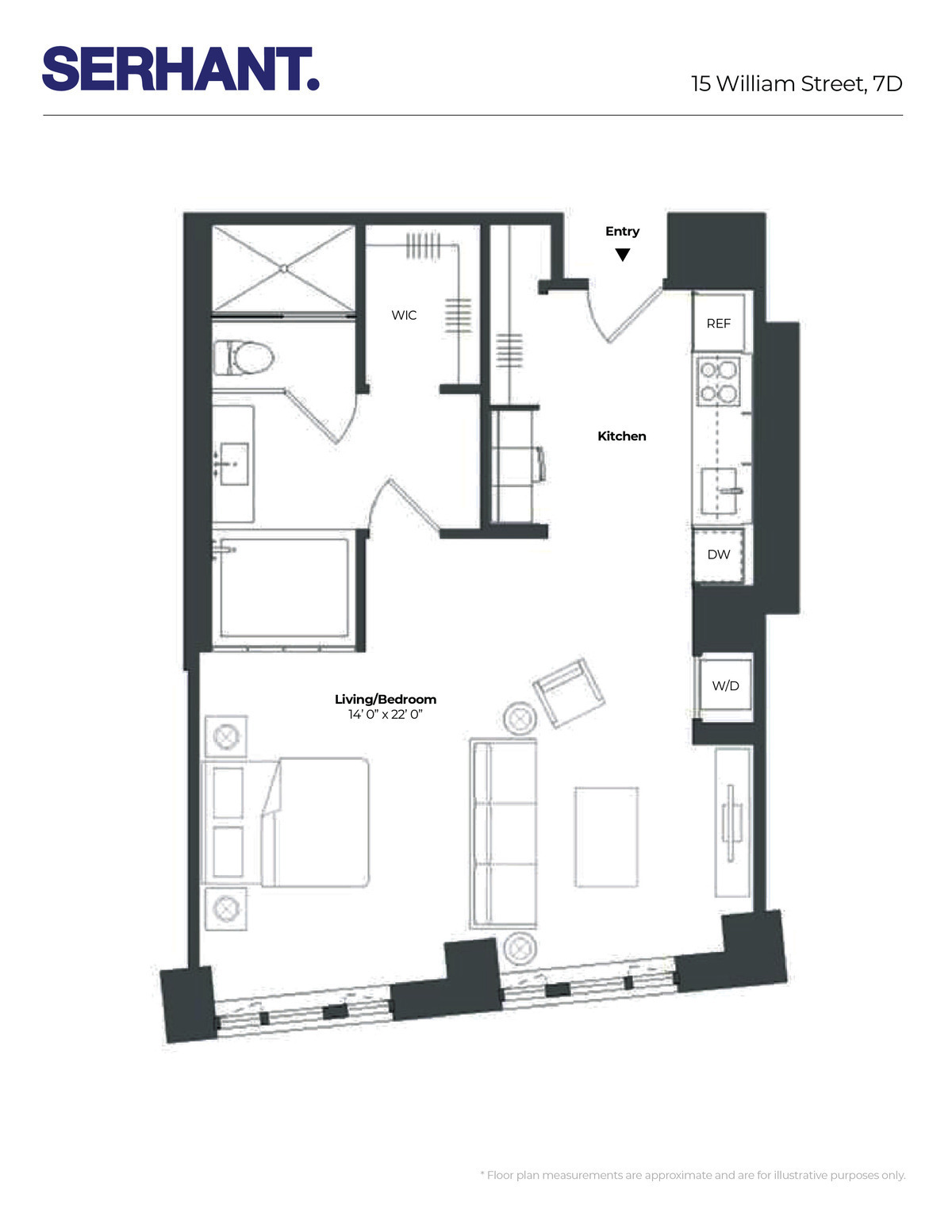 15 William Street Unit: 7D