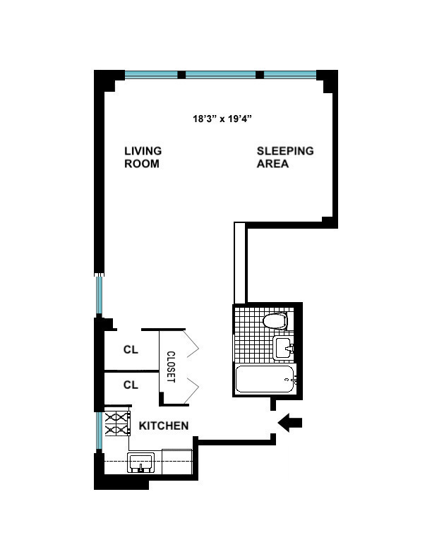 110 E 36TH Street Unit: 10A