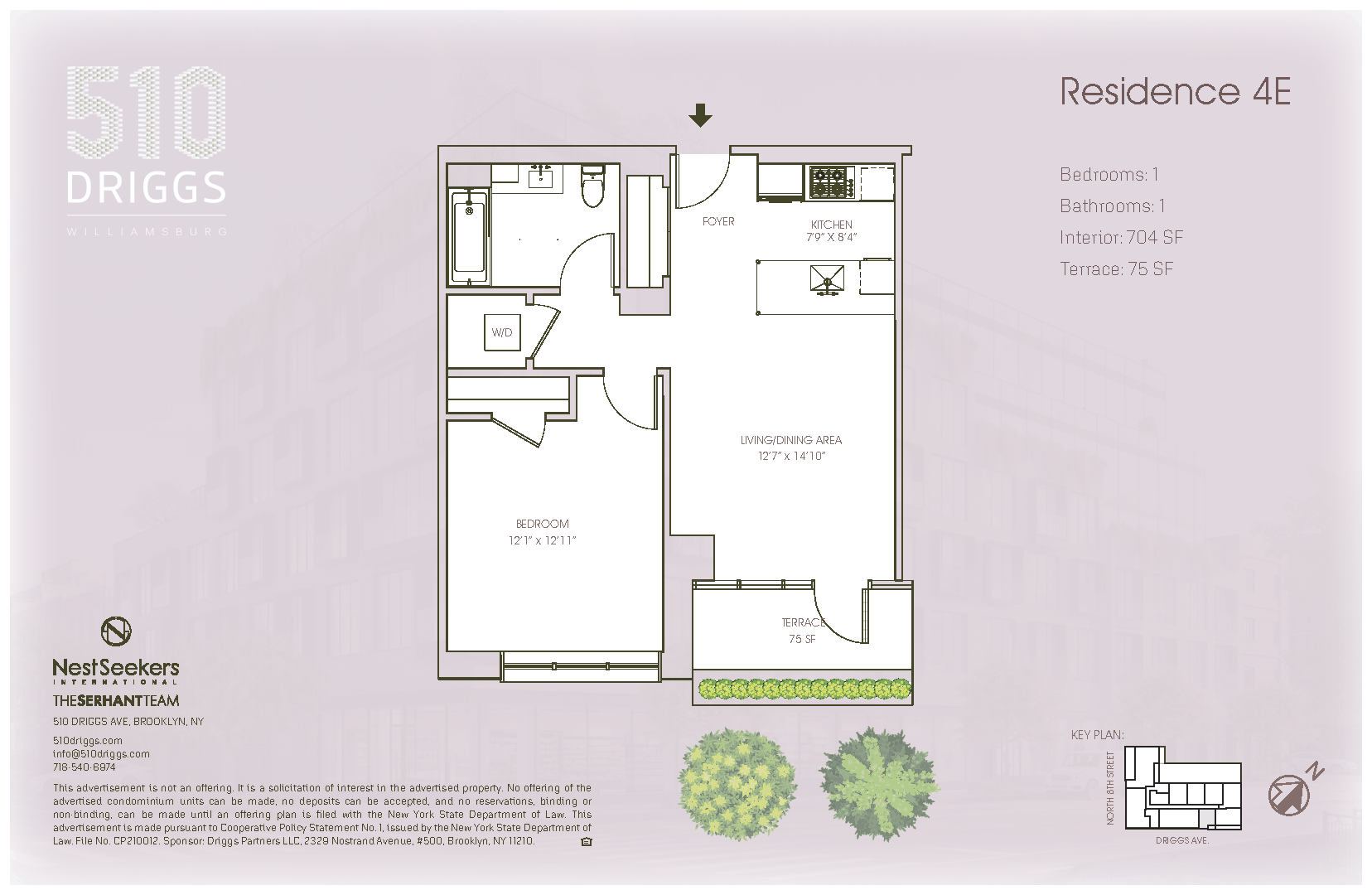 510 Driggs Avenue Unit: 4-E