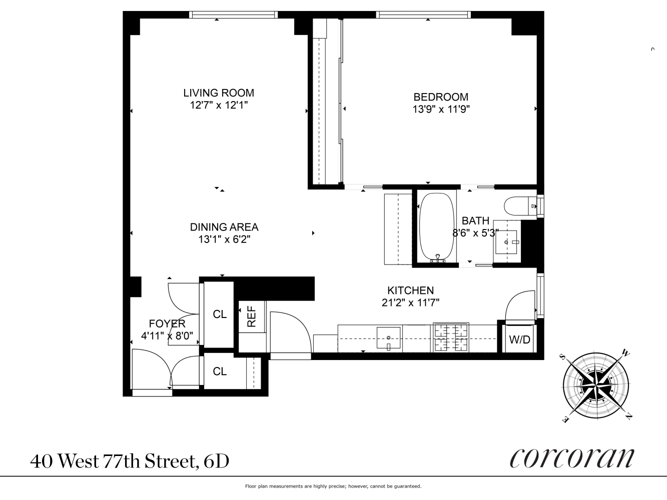 40 West 77th Street Unit: 6D