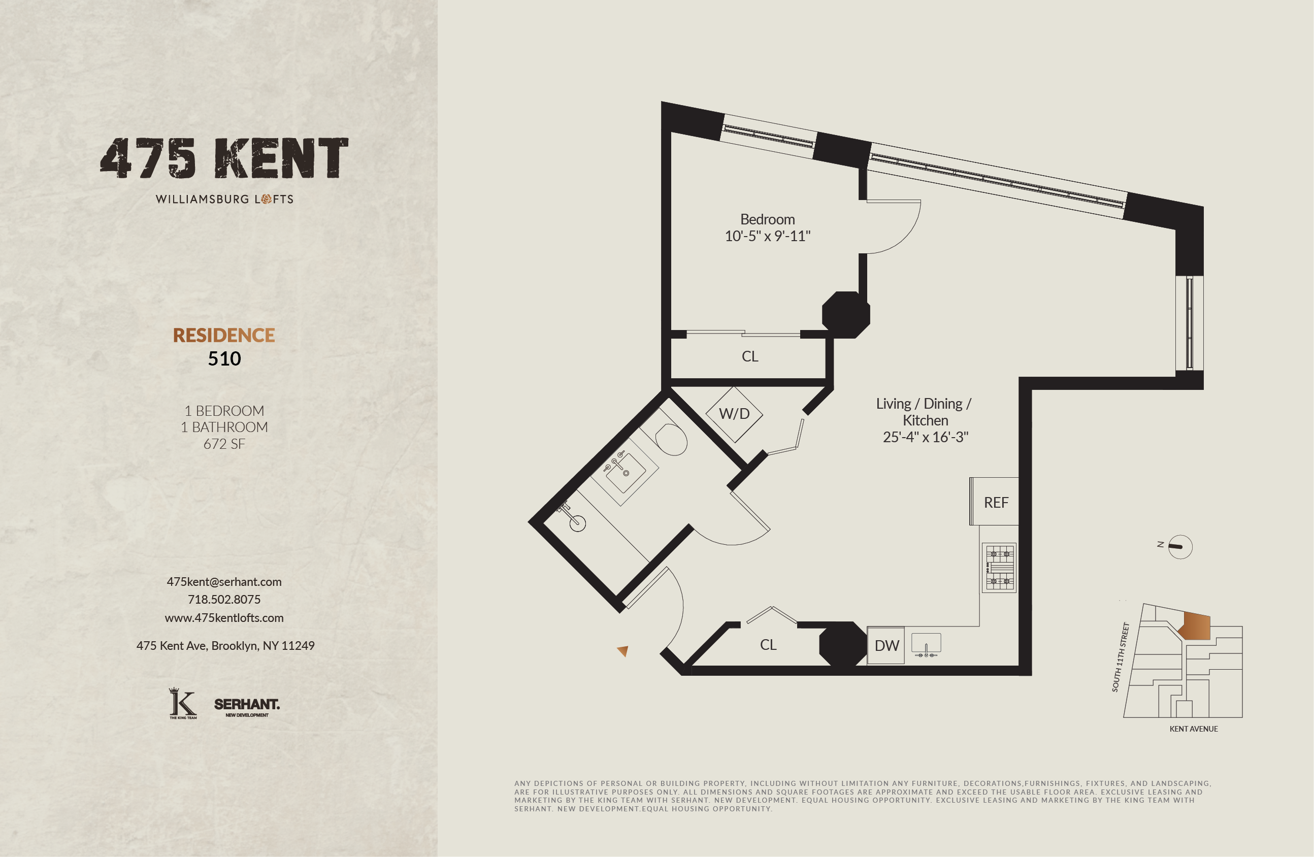 475 Kent Avenue Unit: 510