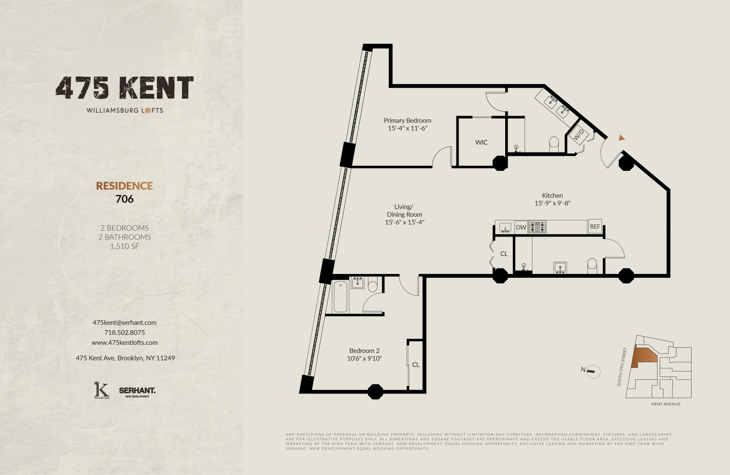 475 Kent Avenue Unit: 706