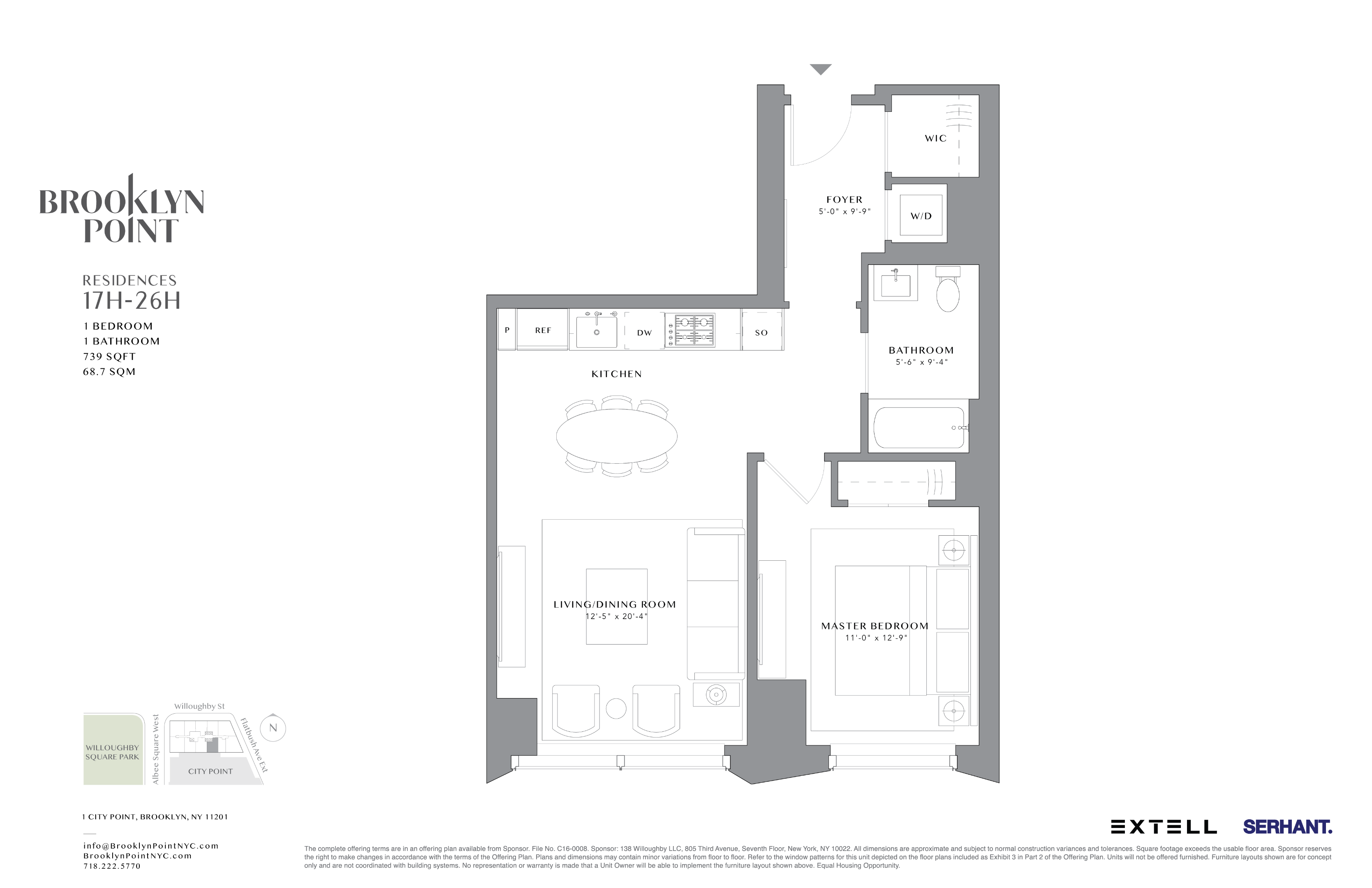 1 CITY Point Unit: 23H