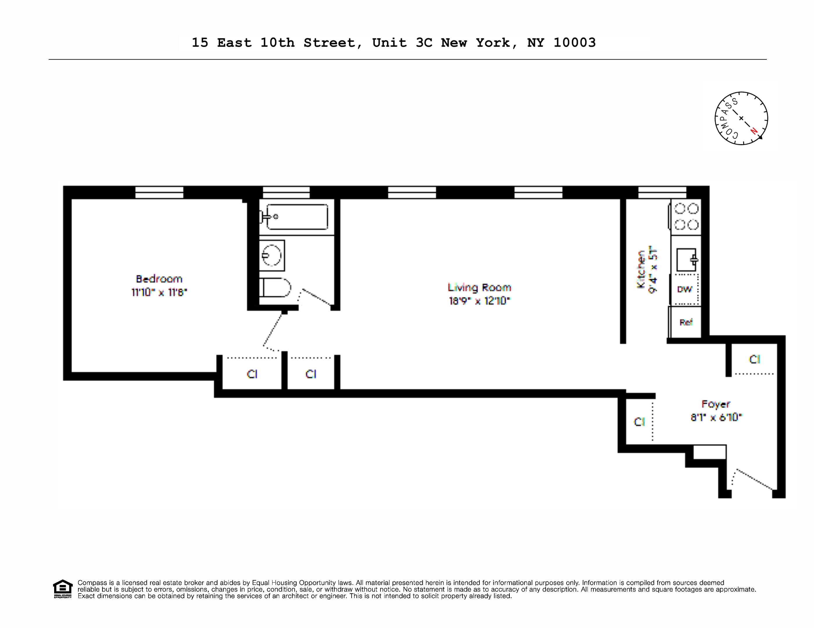 15 East 10th Street 3C