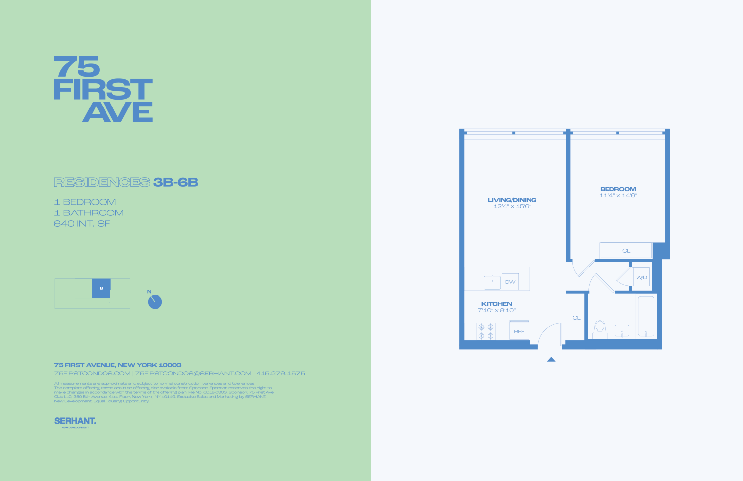75 First Avenue Unit: 3B