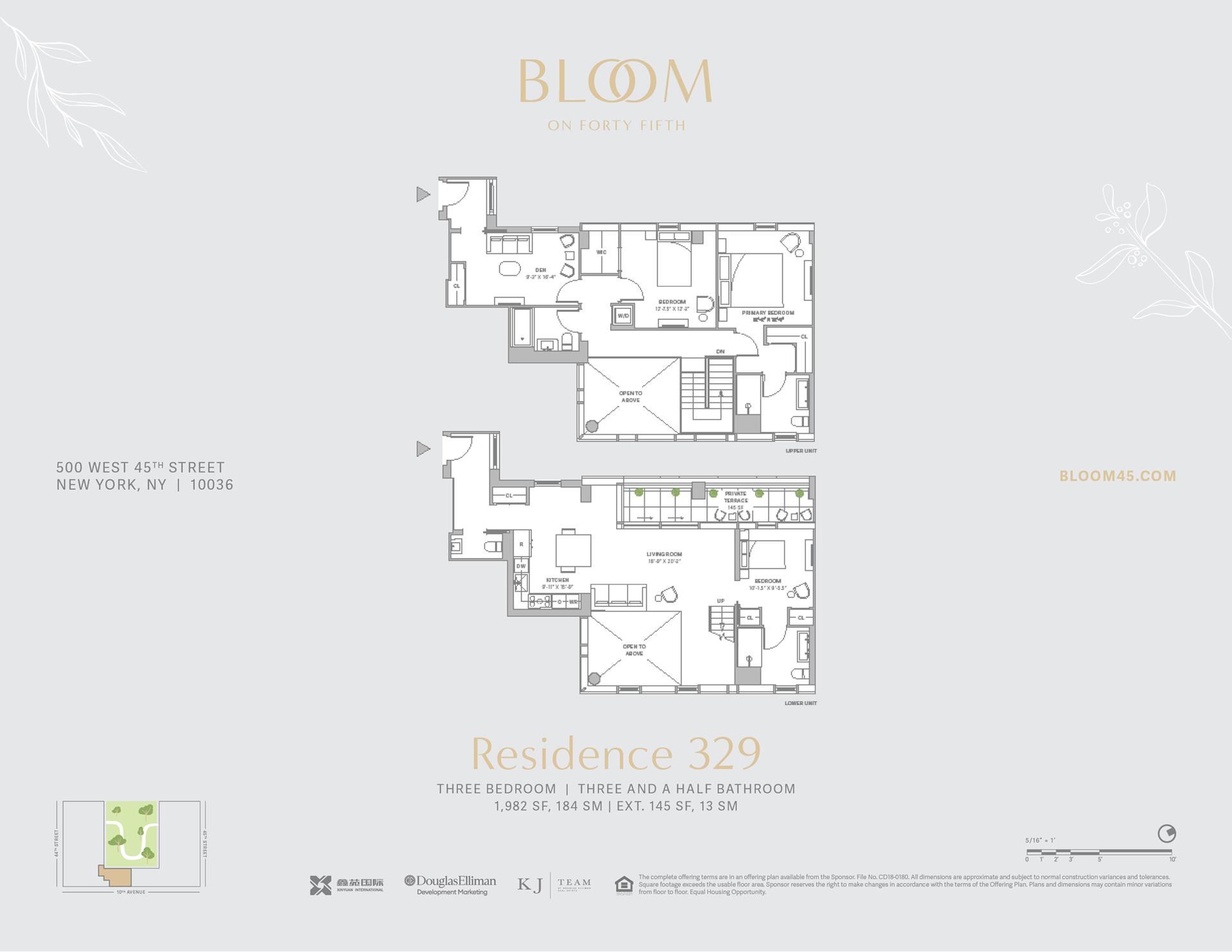 500 West 45th Street Unit: 329